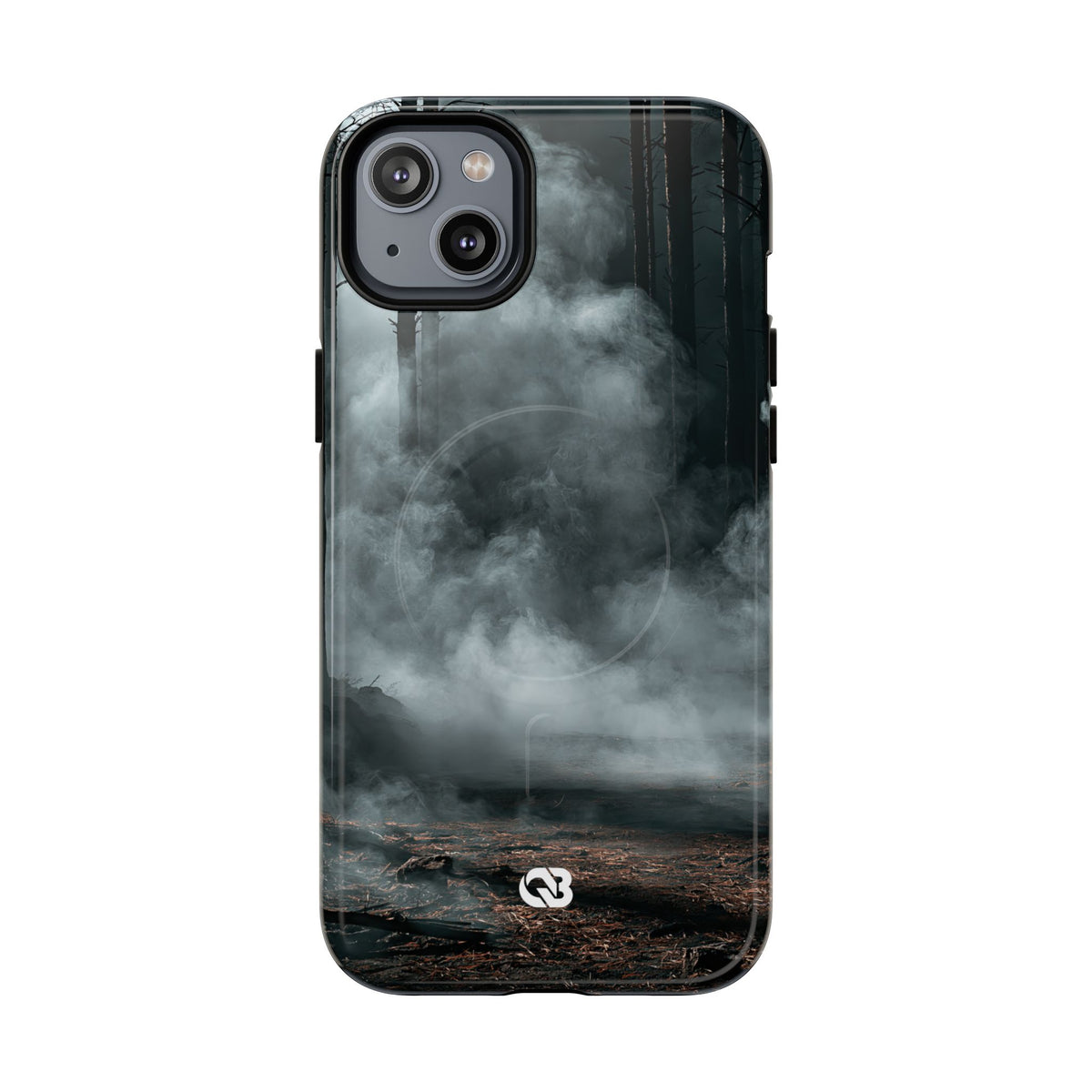 Shadowed Pine Mist · Tough 2.0 Magnetic Phone Case for iPhone · Black