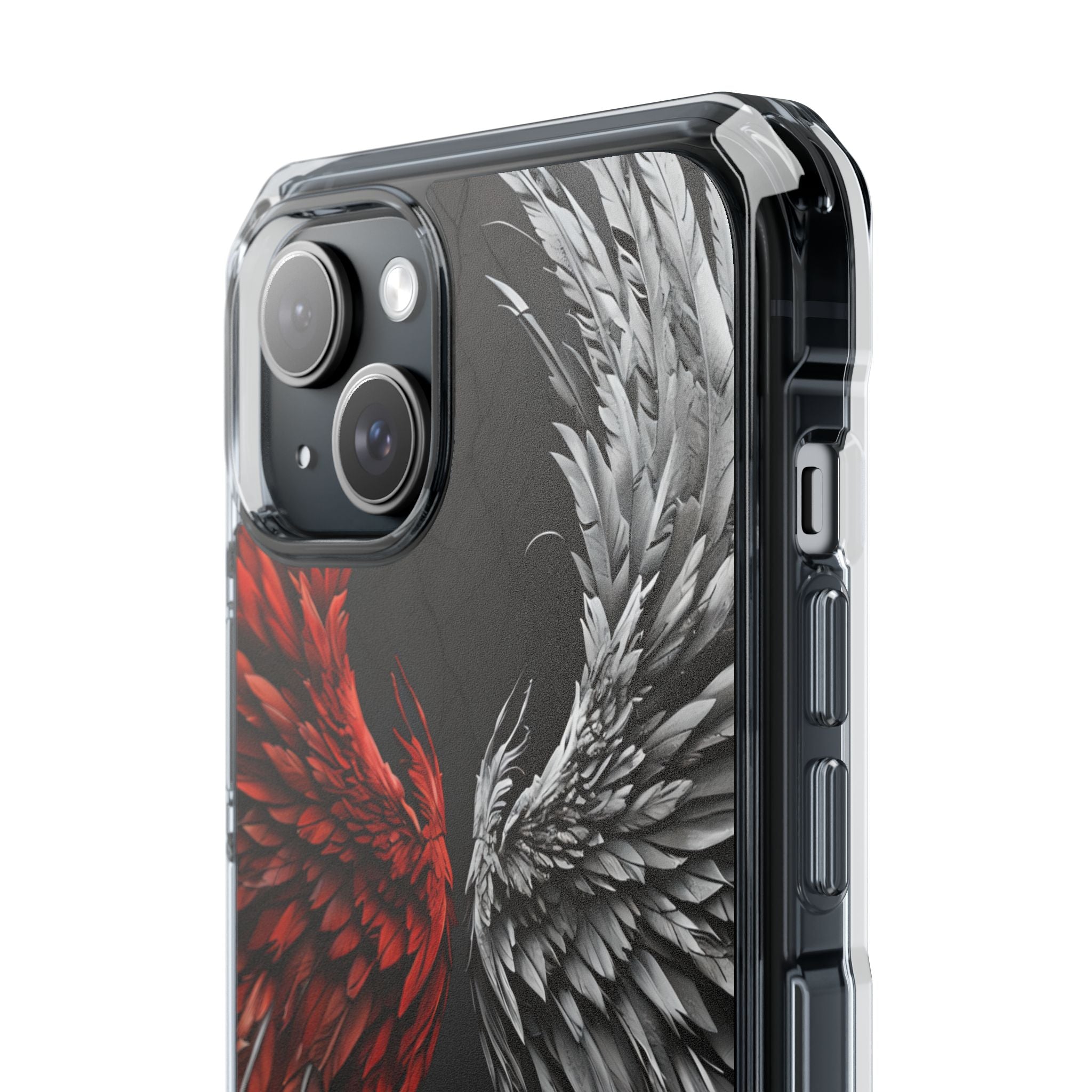 Split Crimson Wing · Impact Phone Case for iPhone · Magsafe