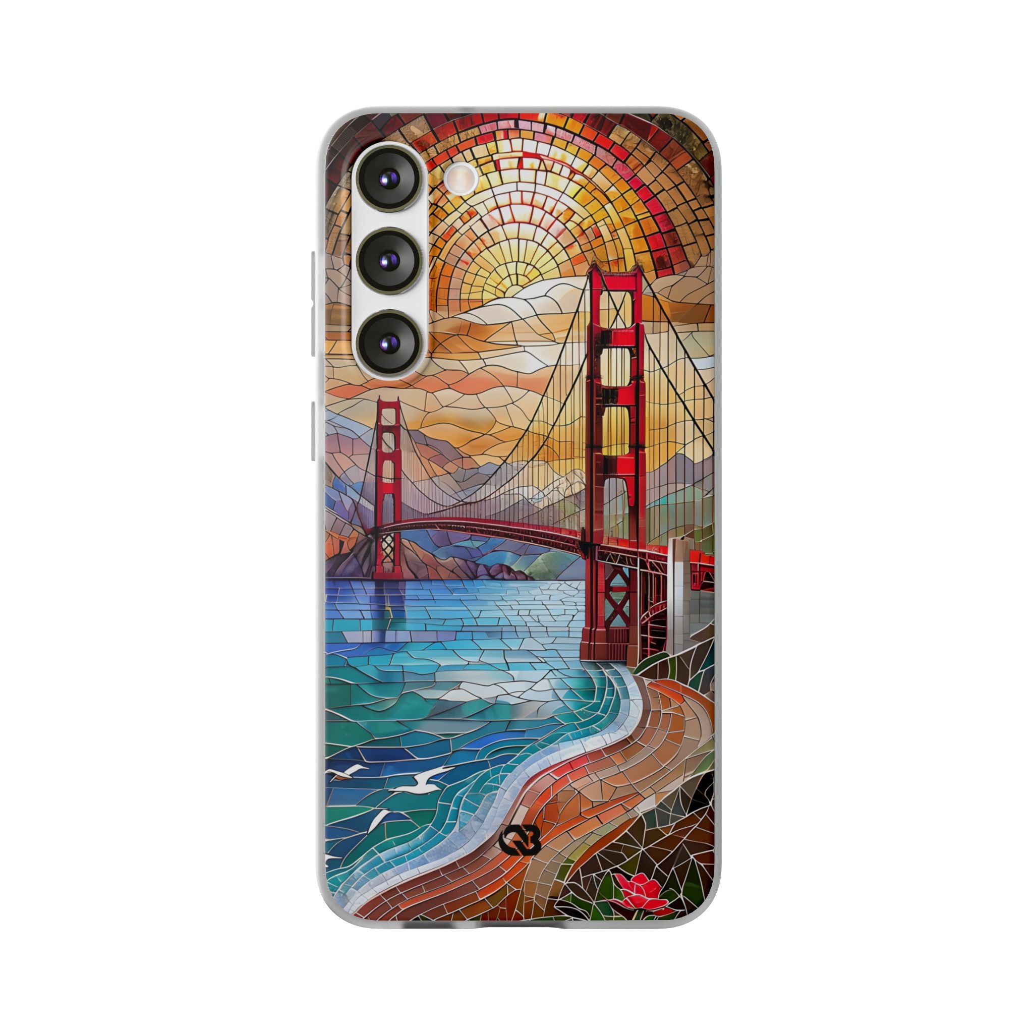 Crimson Arch Coast · Soft Custodia per Samsung