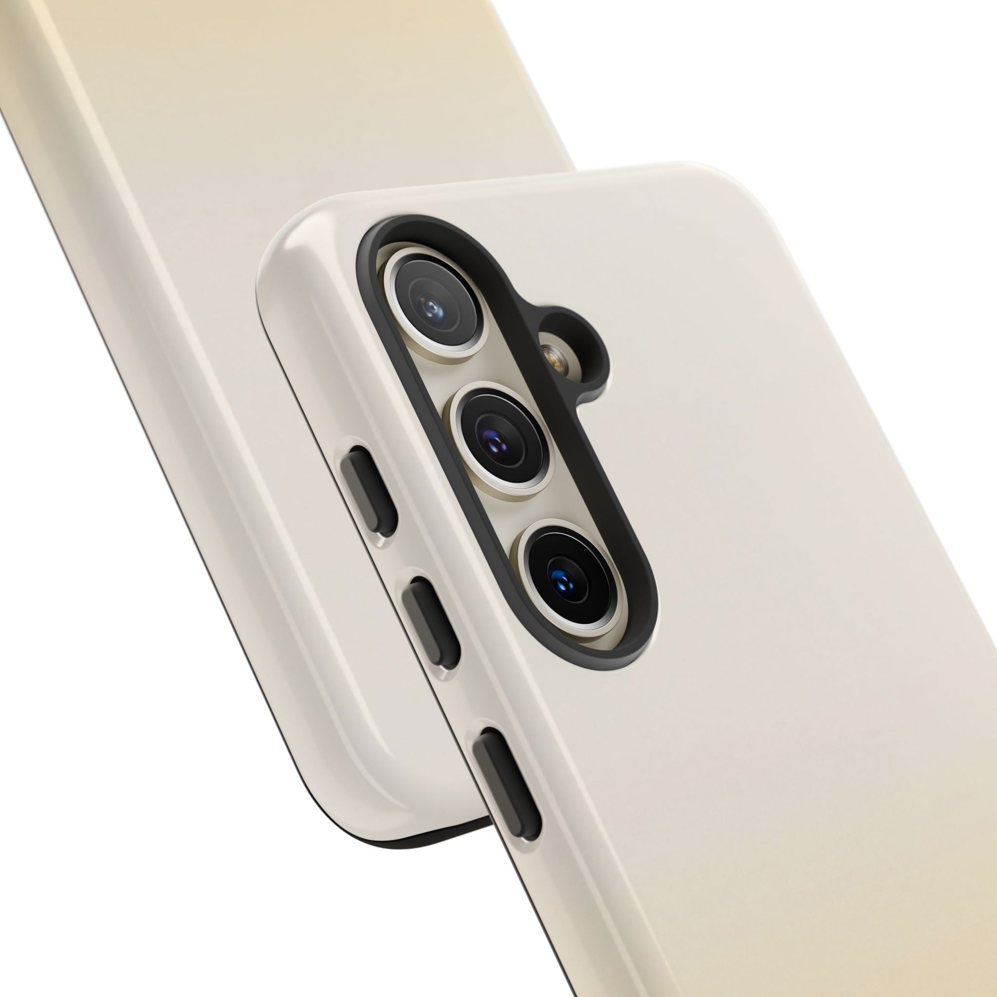 Yellow Tough Phone Case for Samsung - Bleached Citron Haze
