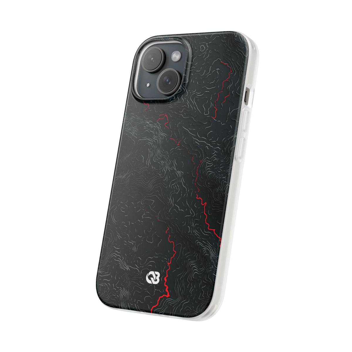 Crimson Rift · Lite Phone Case for iPhone · Black