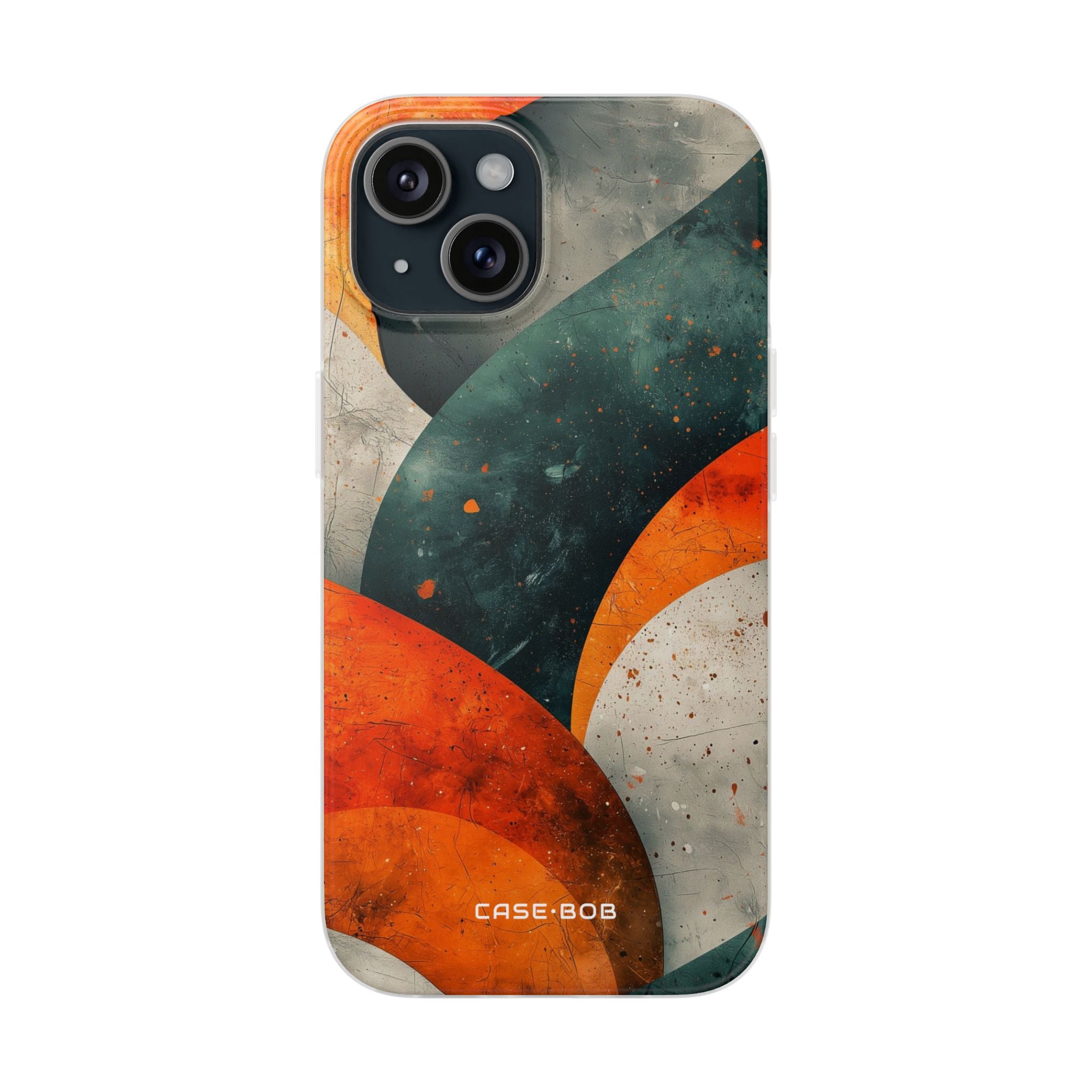 Crimson Wave iPhone 15 Case - Soft