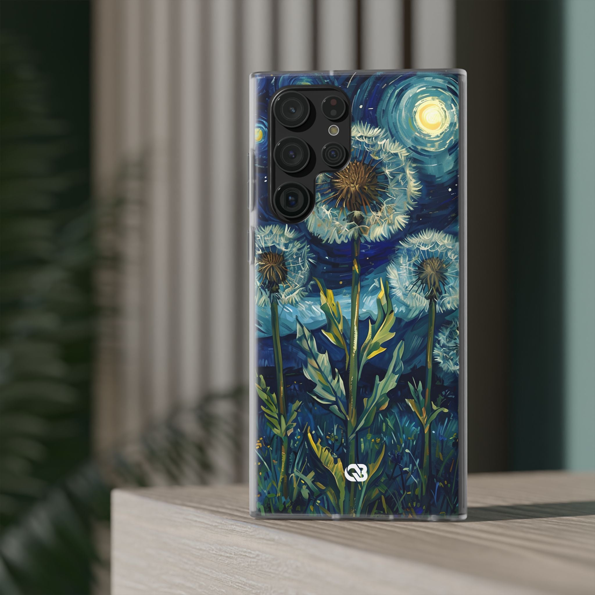 Starry Dandelion Swirl · Soft Phone Case for Samsung