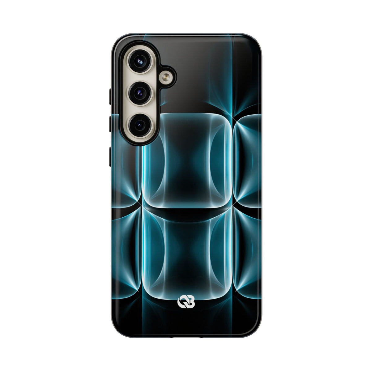 Cyan Core Matrix · Tough Phone Case for Samsung · Blue