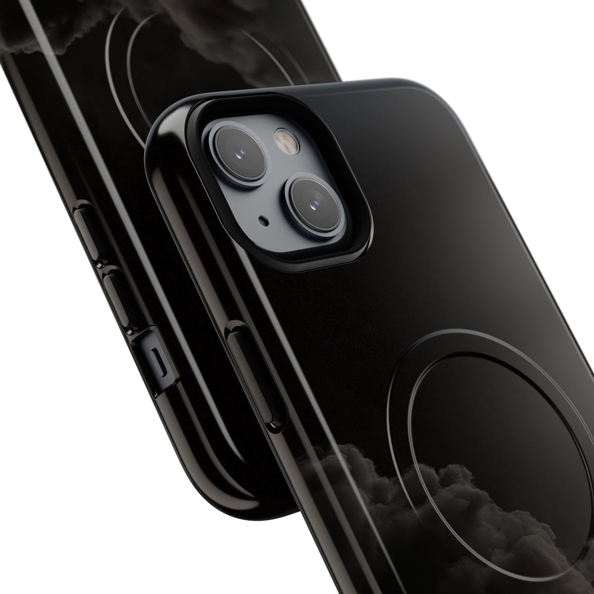 Crimson Fog Void · Tough 2.0 Magnetic Phone Case for iPhone · Black