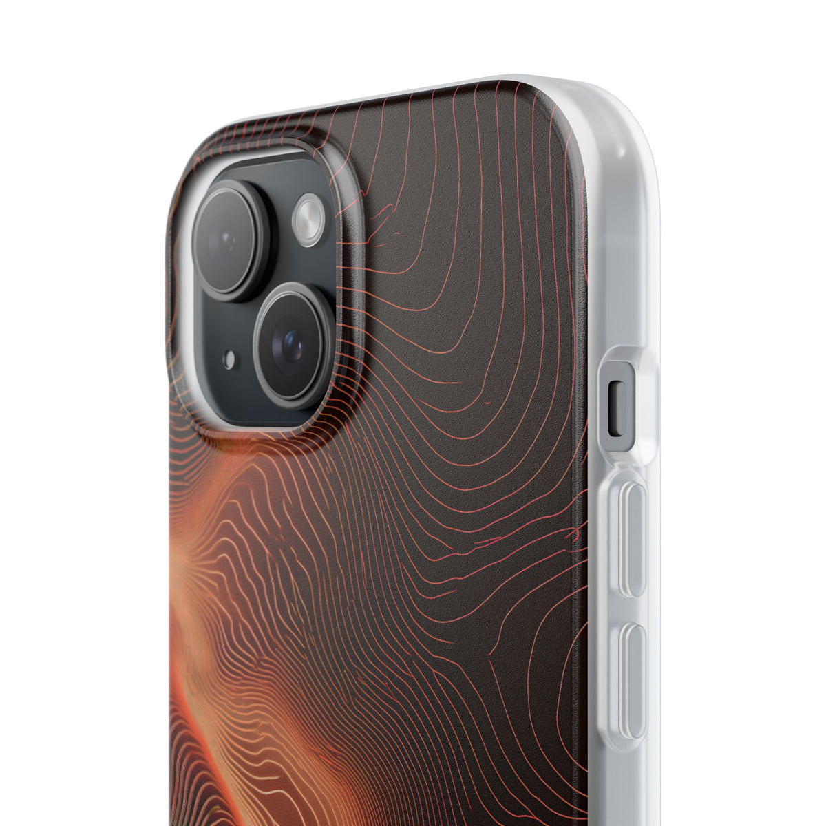 Caldera Ridge · Lite Phone Case for iPhone · Orange
