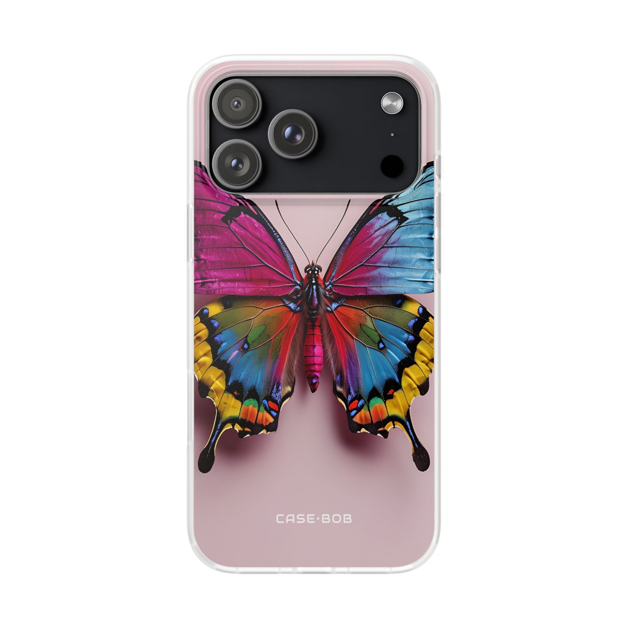 Vivid Butterfly iPhone 17 Pro Max Case - Soft - CASE•BOB