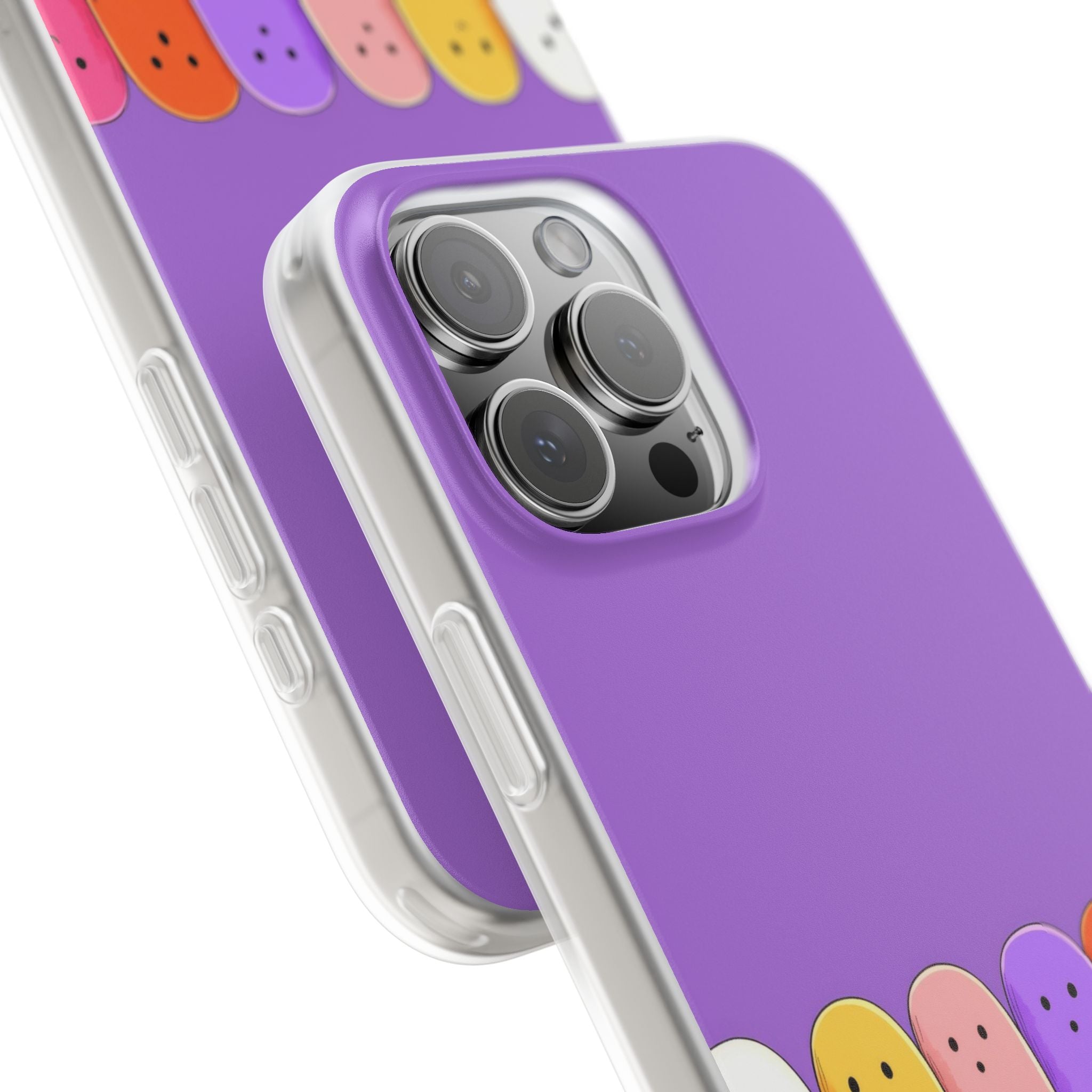 Bunte Geister iPhone 16 Pro Max Case - Soft