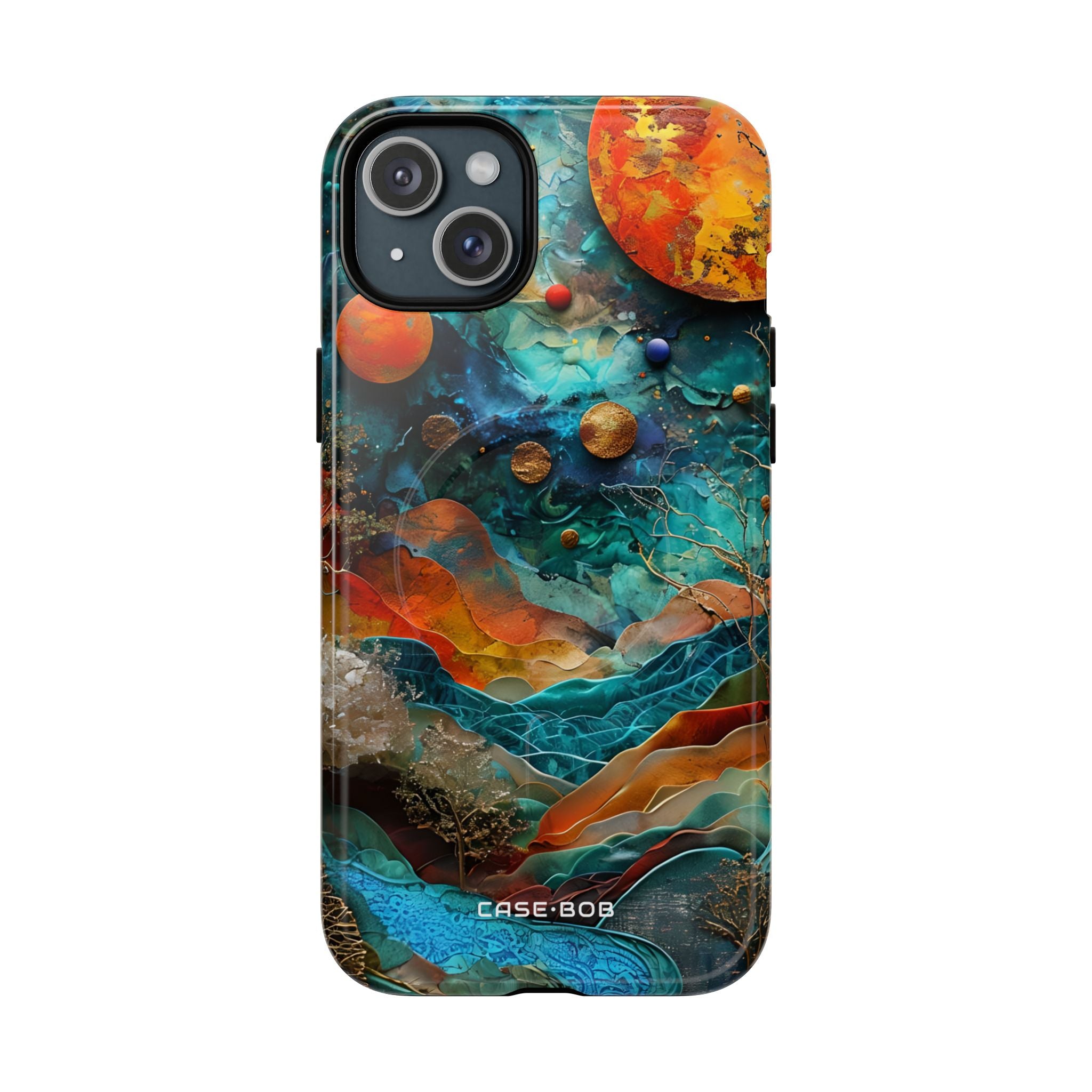 Celestial Ember iPhone 15 Plus hoesje - Tough+