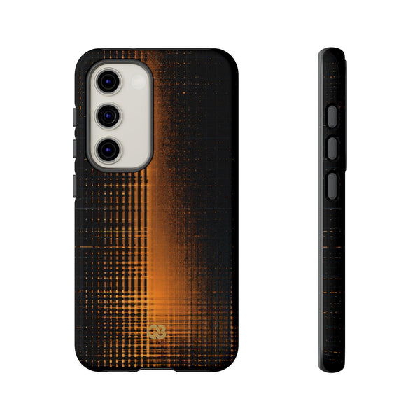 Amber Frequency · Tough Phone Case for Samsung · Orange