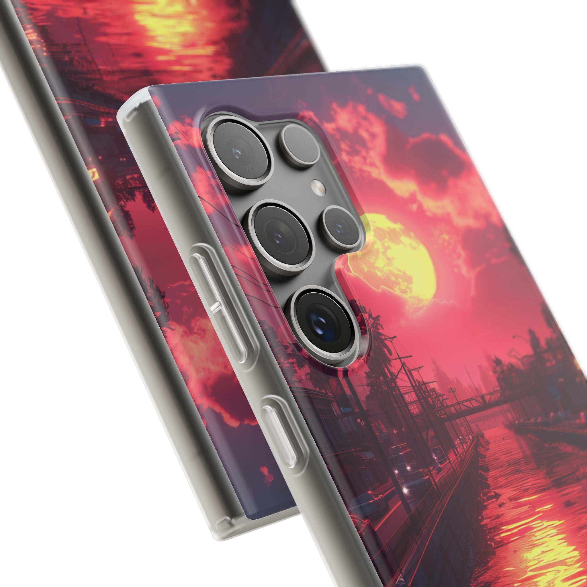 Leuchtendes Mondlicht Samsung S24 Ultra Case - Soft