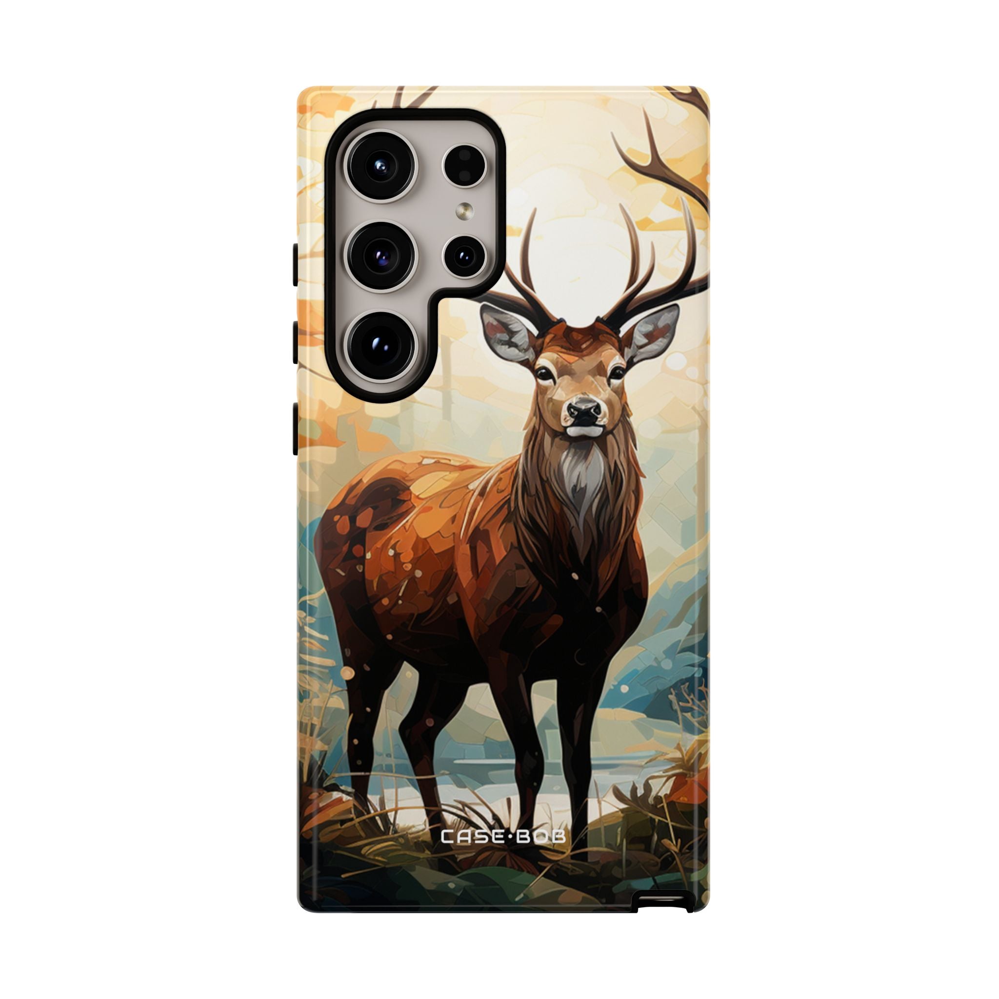 Glowing Stag Samsung S24 Ultra Case - Tough - CASE•BOB