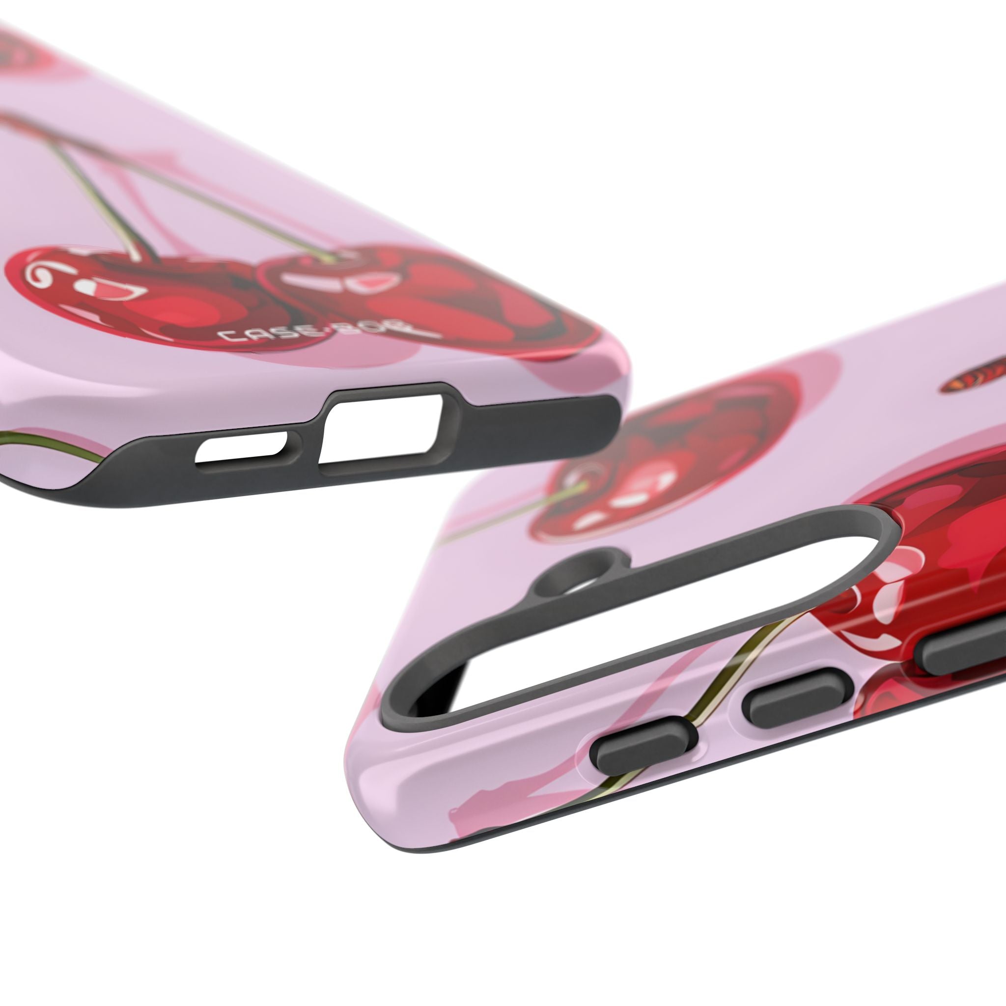 Glossy Cherry Burst Samsung S25 Case - Tough - CASE•BOB