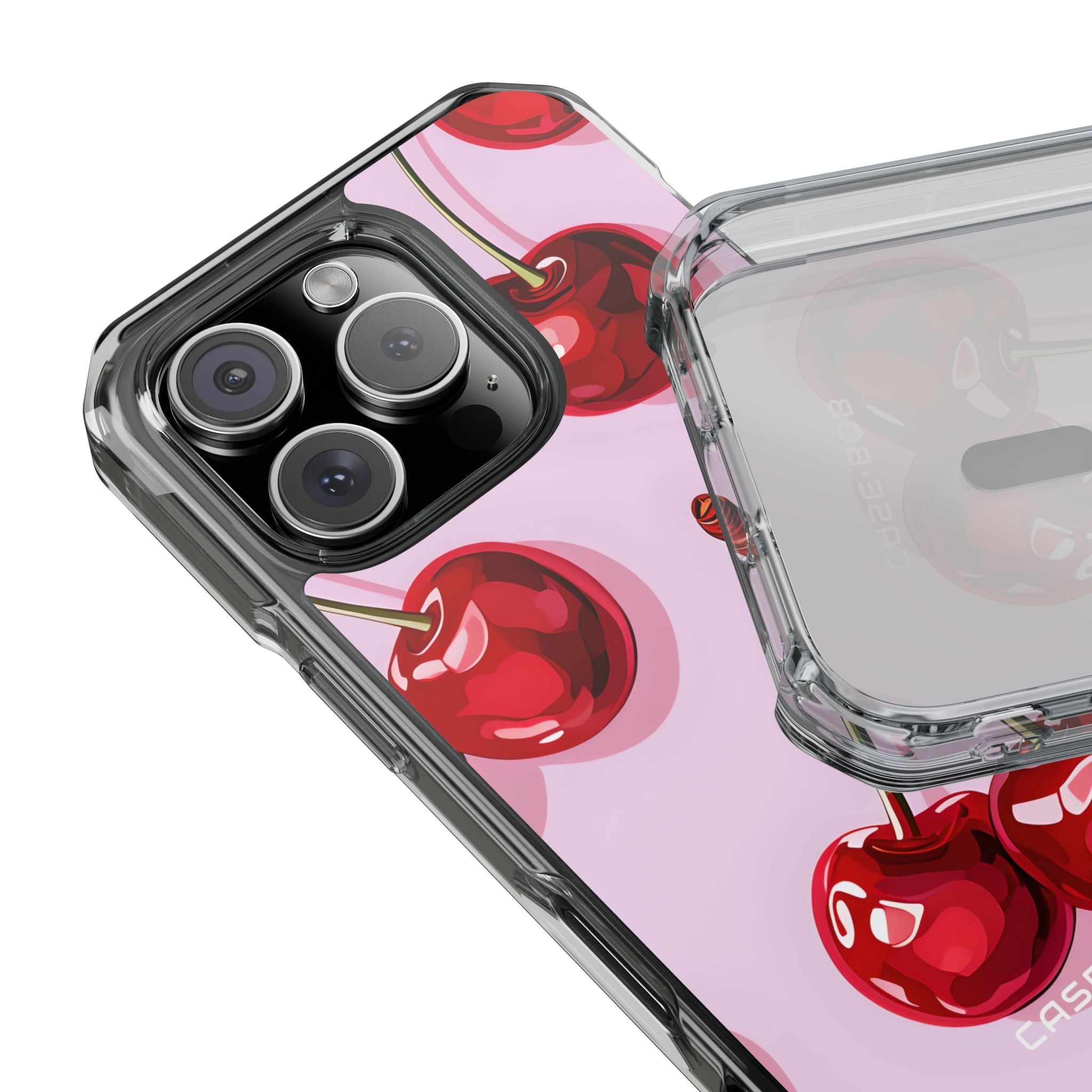 Glossy Cherry Burst iPhone 16 Pro Case - Impact - CASE•BOB