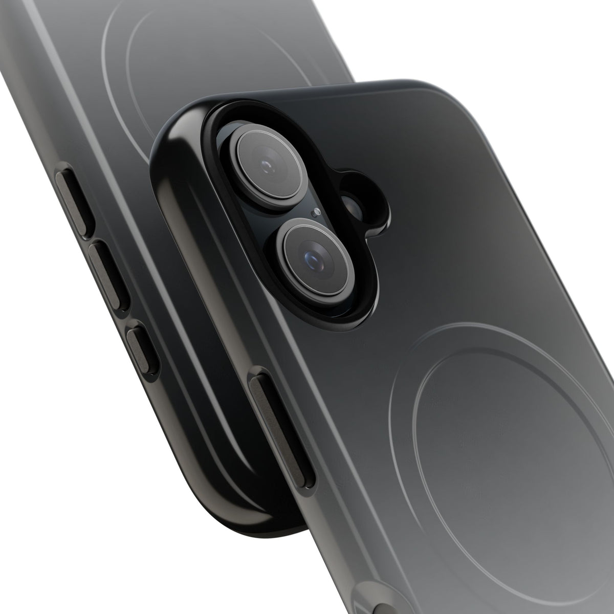 Noir Ombre Fade · Tough 2.0 Magnetic Phone Case for iPhone · Black