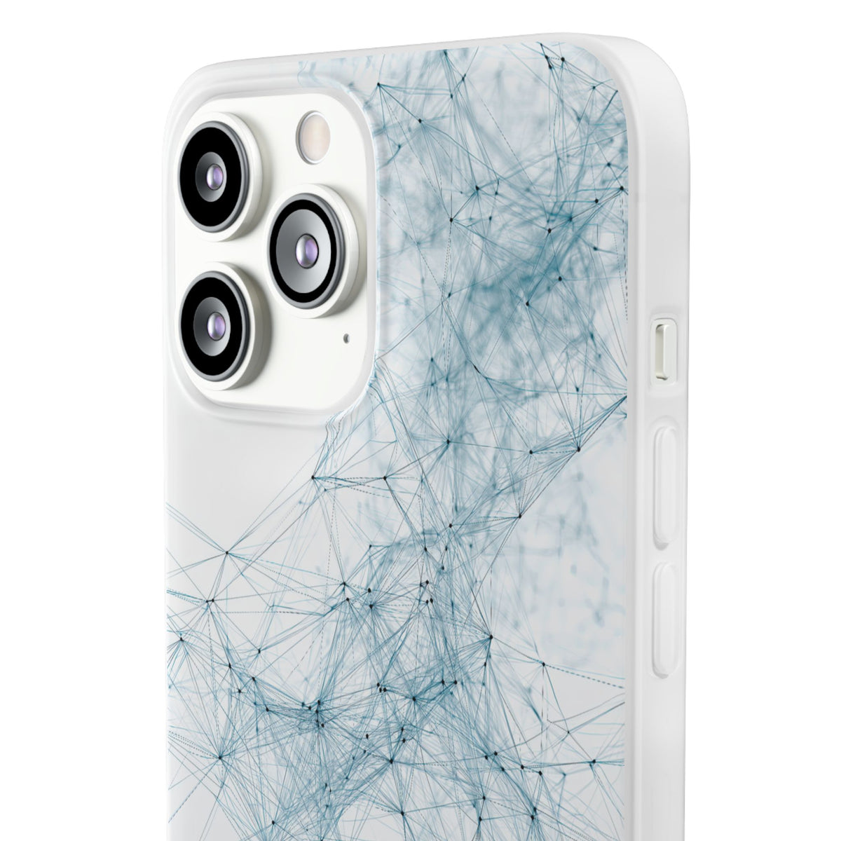 Neural Lattice · Lite Phone Case for iPhone · White