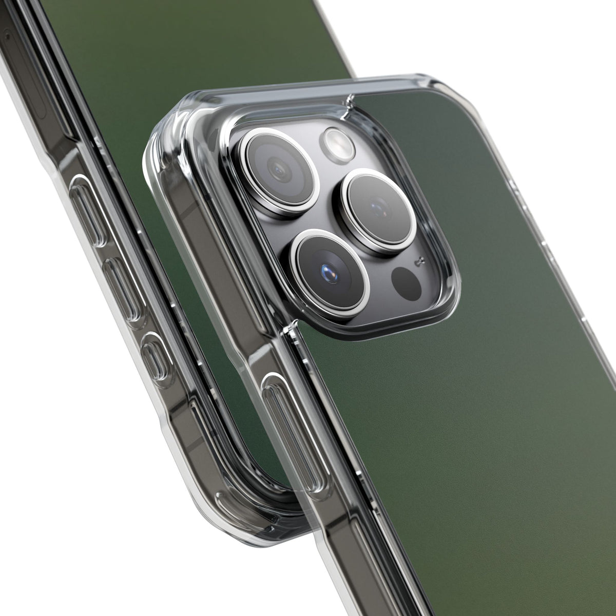 Green Impact MagSafe Phone Case for iPhone - Shadow Moss Grain