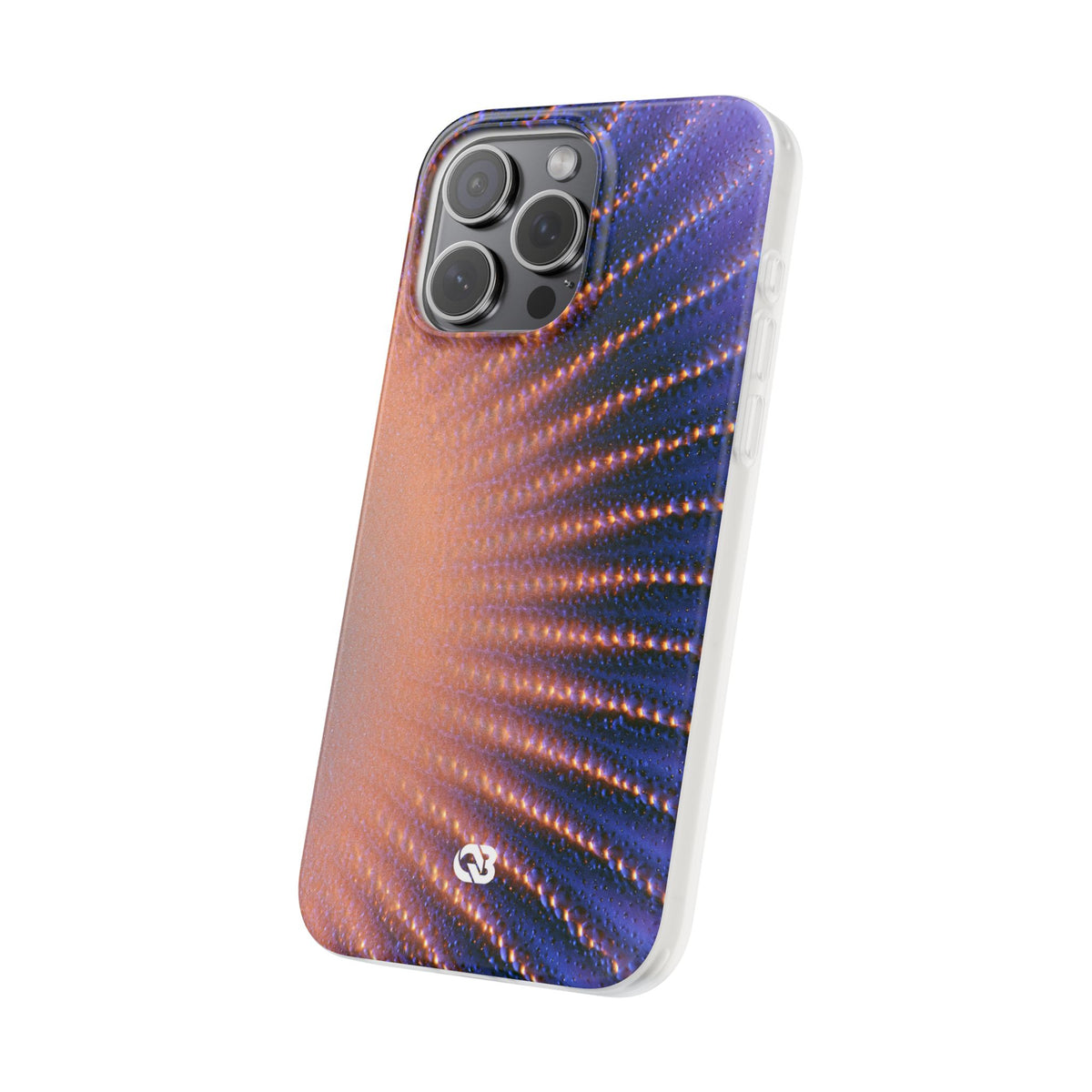 Luminous Aura Burst · Lite Phone Case for iPhone · Blue