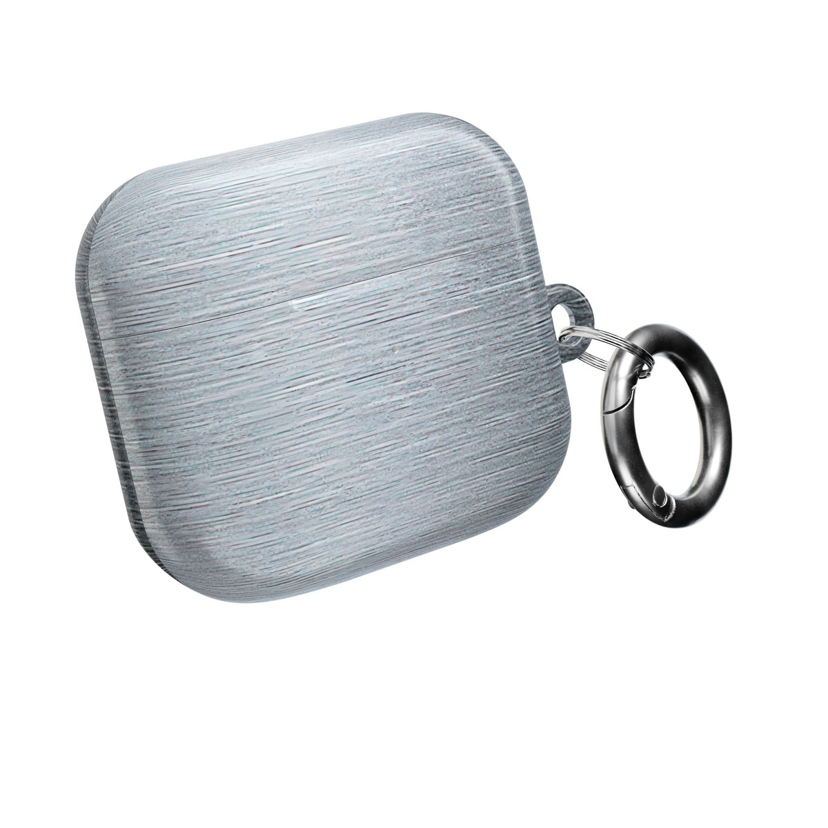 Brushed Aluminum · Hard Case for AirPods & AirPods Pro · Silver