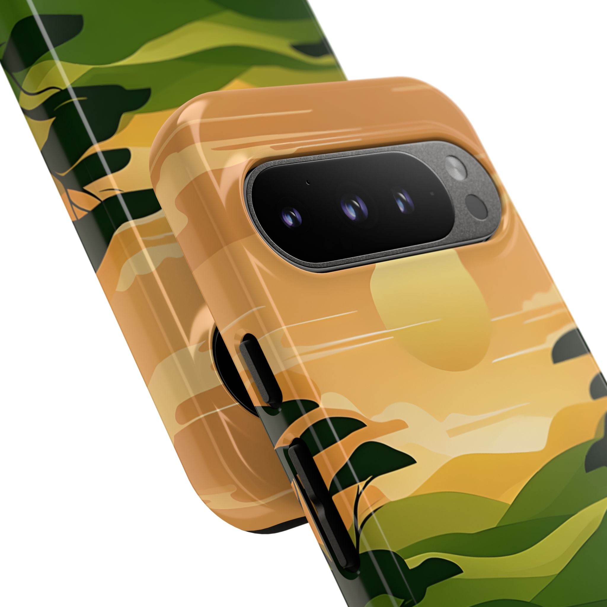Verdant Horizon Sun · Tough Phone Case for Google Pixel