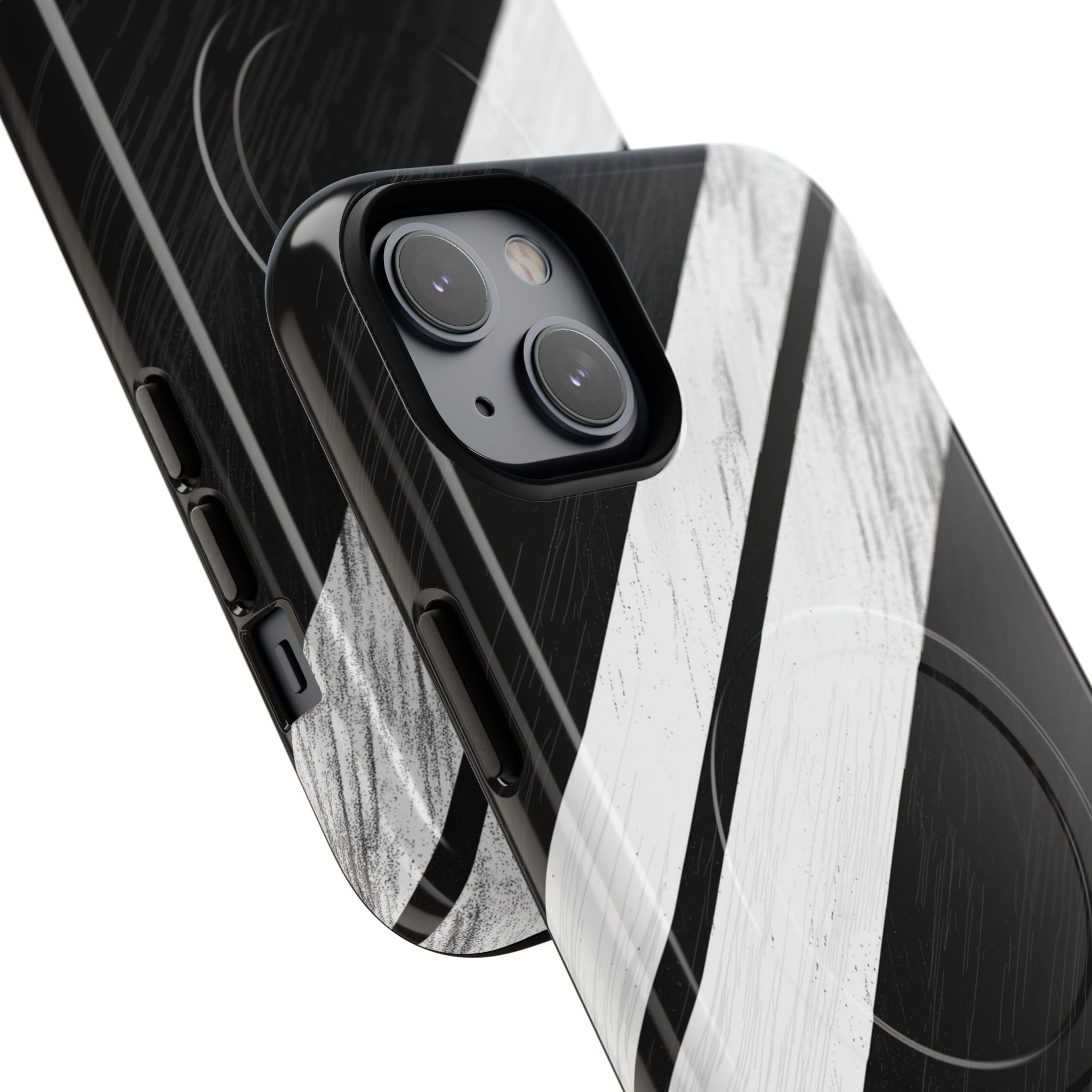 Distressed Streifen Bewegung iPhone 14 Plus Case - Tough+