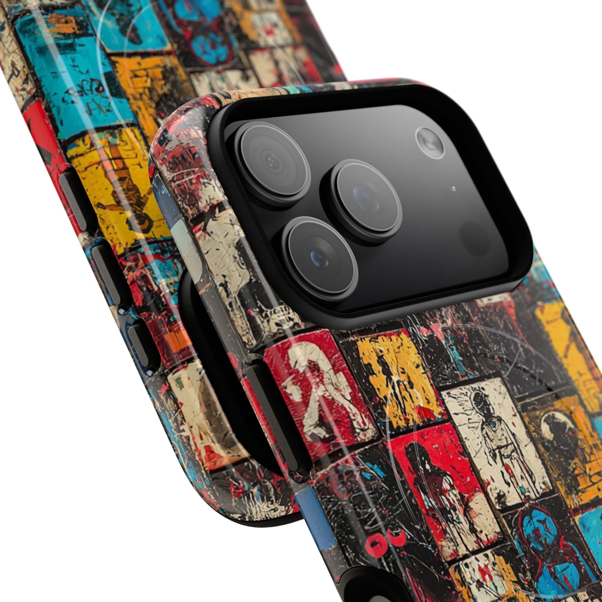 Figured Grid iPhone 17 Pro Case - Tough+ - CASE•BOB