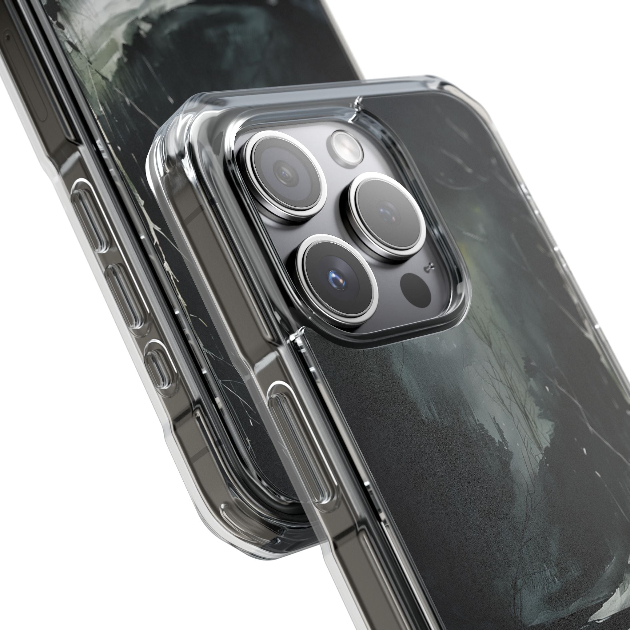 Midnight Winter Hollow · Impact Coque de téléphone pour iPhone · Magsafe