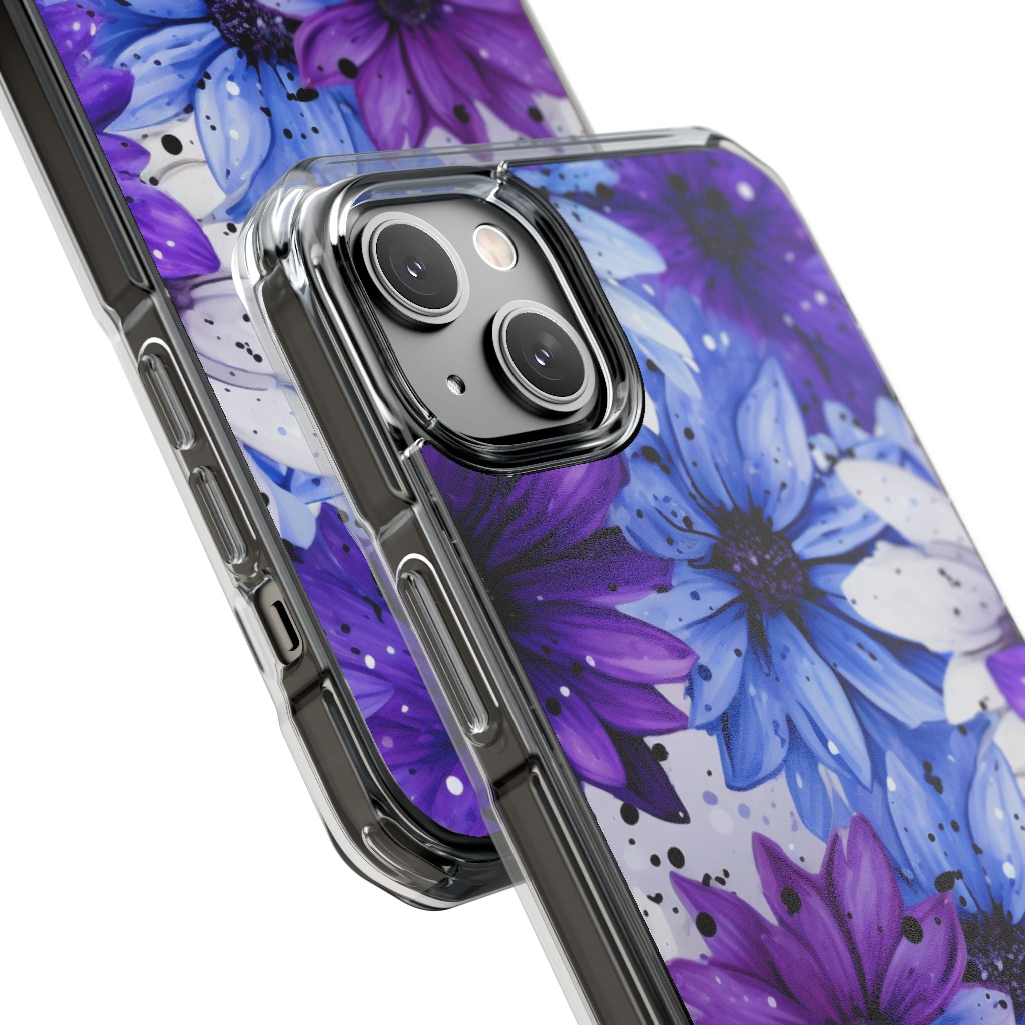 Ink Splatter Blooms · Impact Phone Case for iPhone · Magsafe