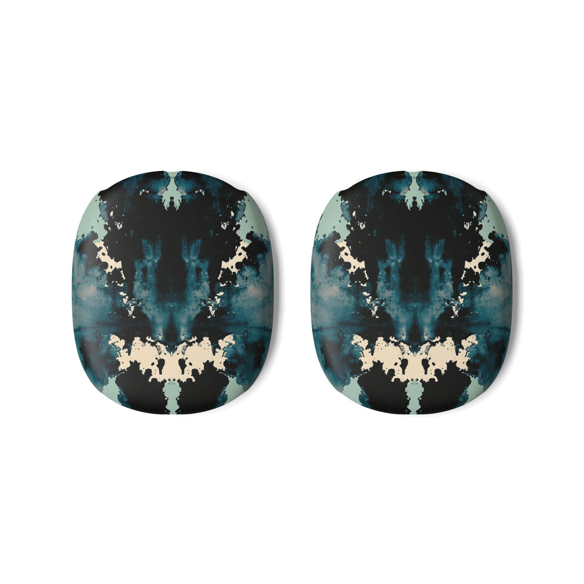 Rorschach Ink Void · Hard Case for AirPods Max · Black