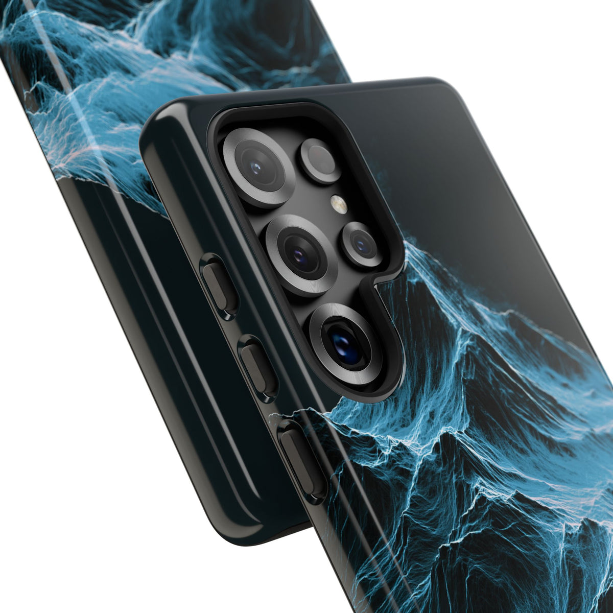Nordic Frost Peak · Tough Phone Case for Samsung · Blue