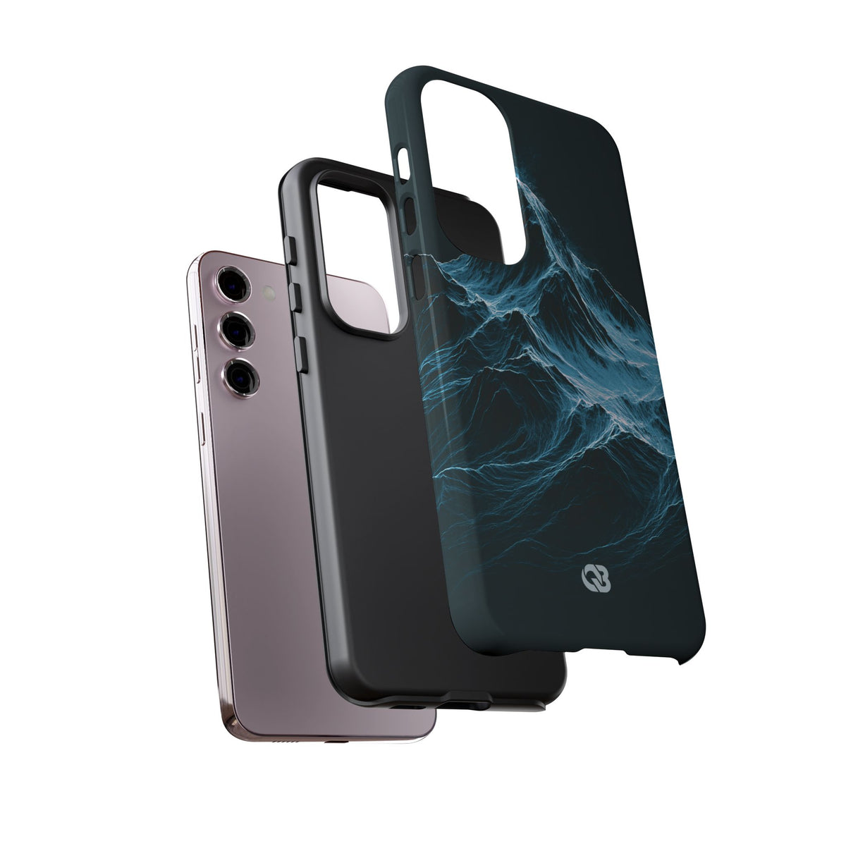 Nordic Frost Peak · Tough Phone Case for Samsung · Blue