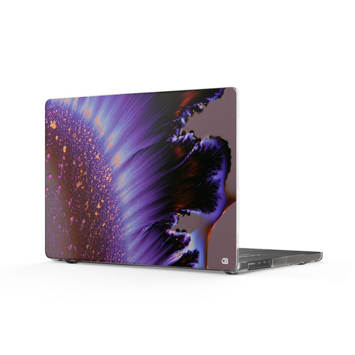 Ethereal Corona · Clear Hard Case for MacBook · Purple