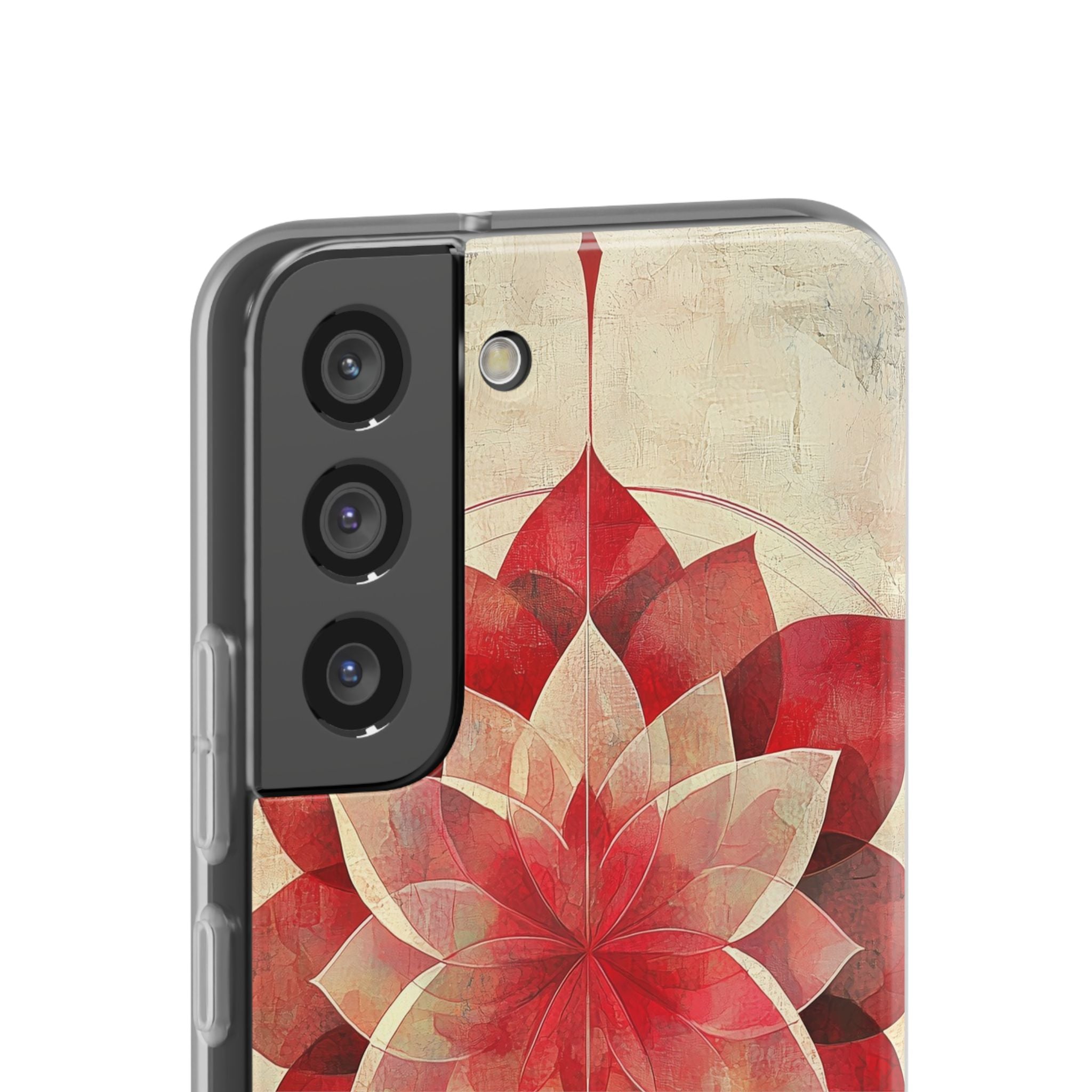 Crimson Petal Peak · Soft Phone Case for Samsung
