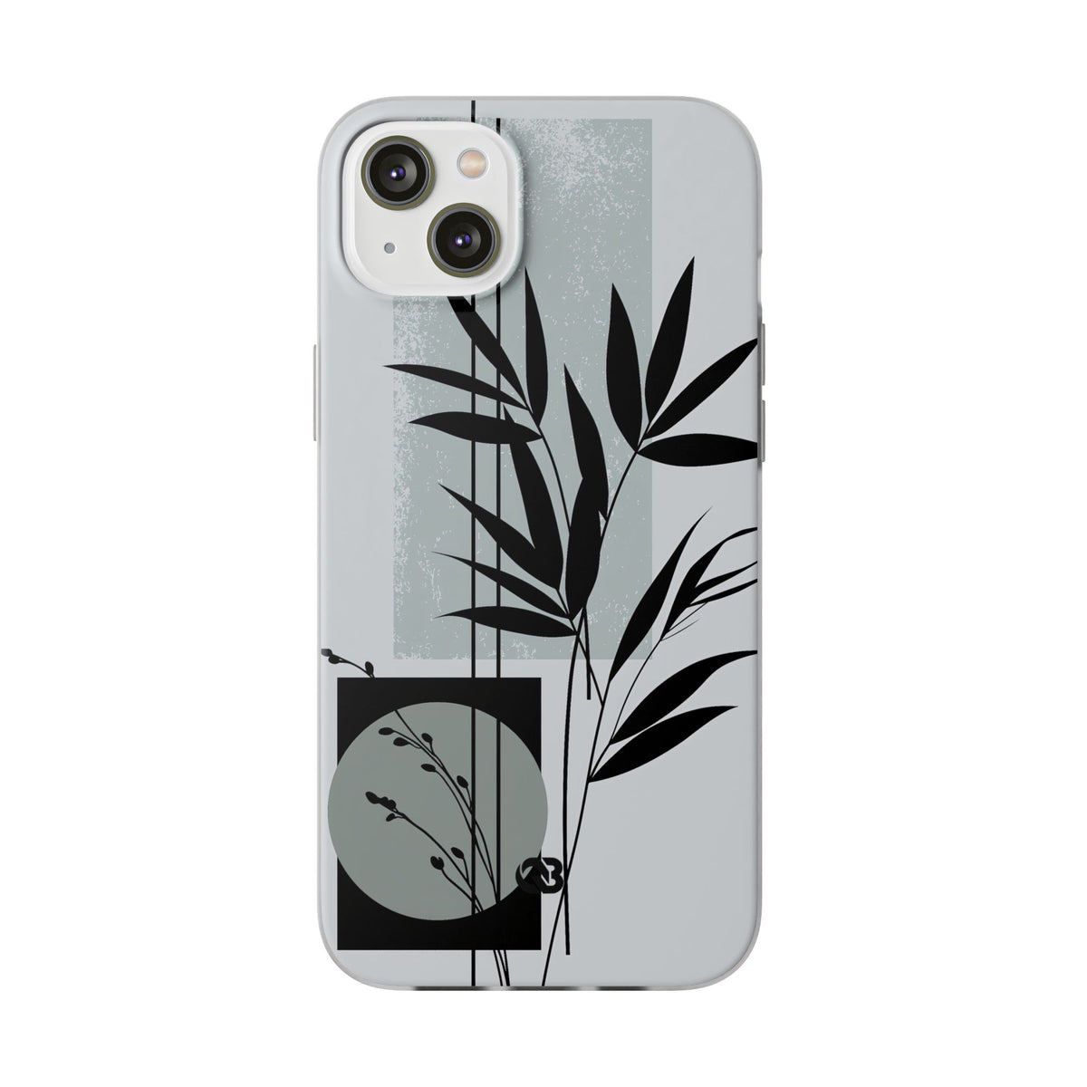 Zen Bamboo Silhouette · Lite Phone Case for iPhone · Green