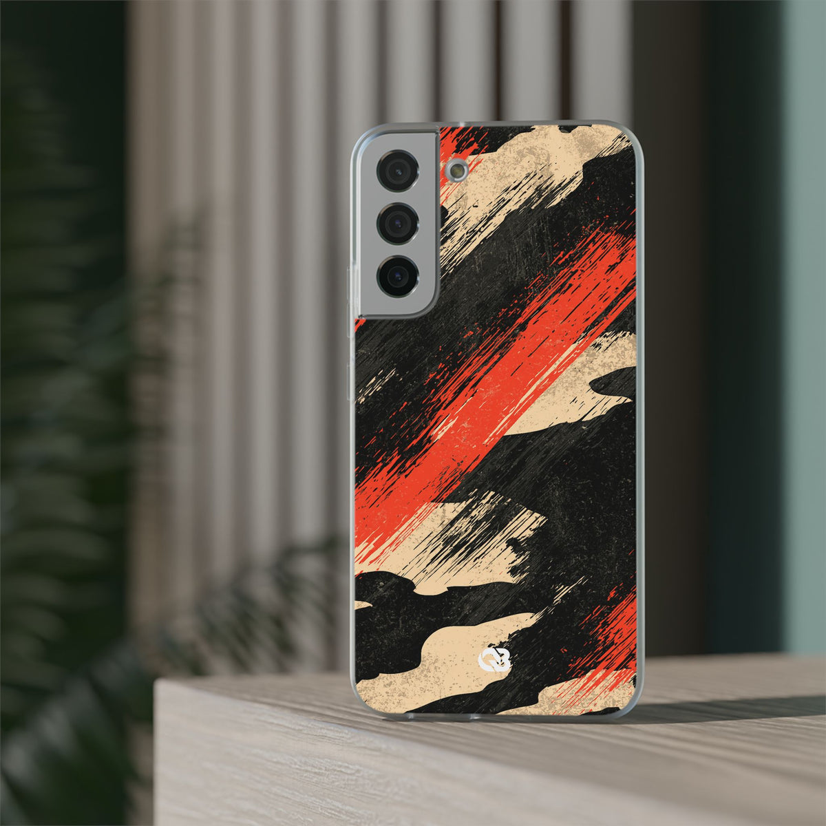 Urban Slash Camo · Lite Phone Case for Samsung · Black
