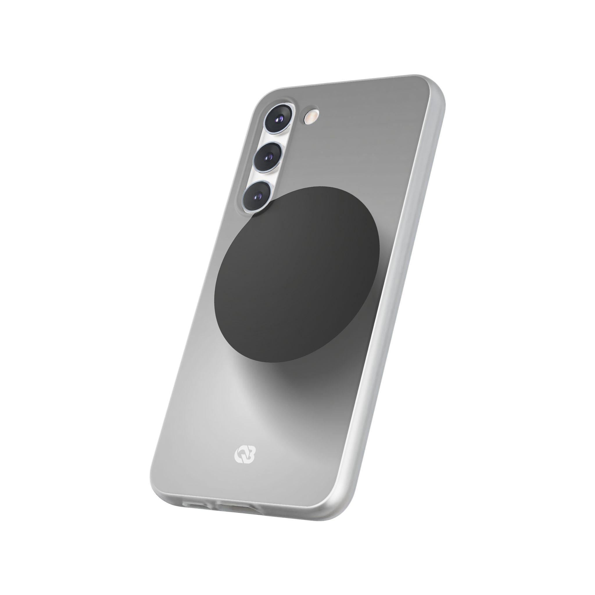 Grey Lite Phone Case for Samsung - Matte Onyx Sphere