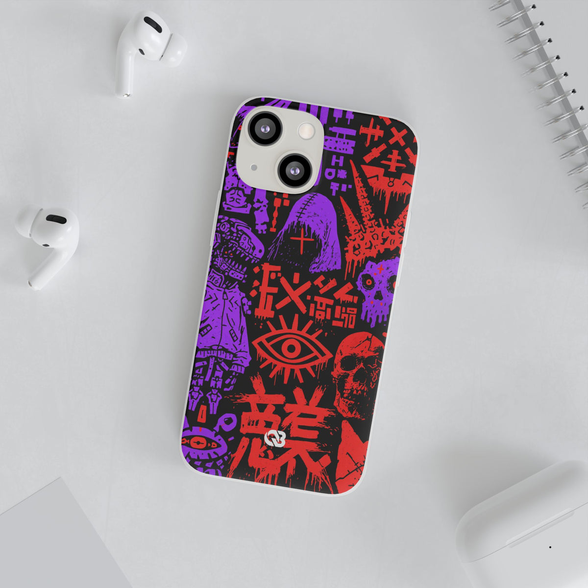 Underground Cyber Glyphs · Lite Phone Case for iPhone · Black