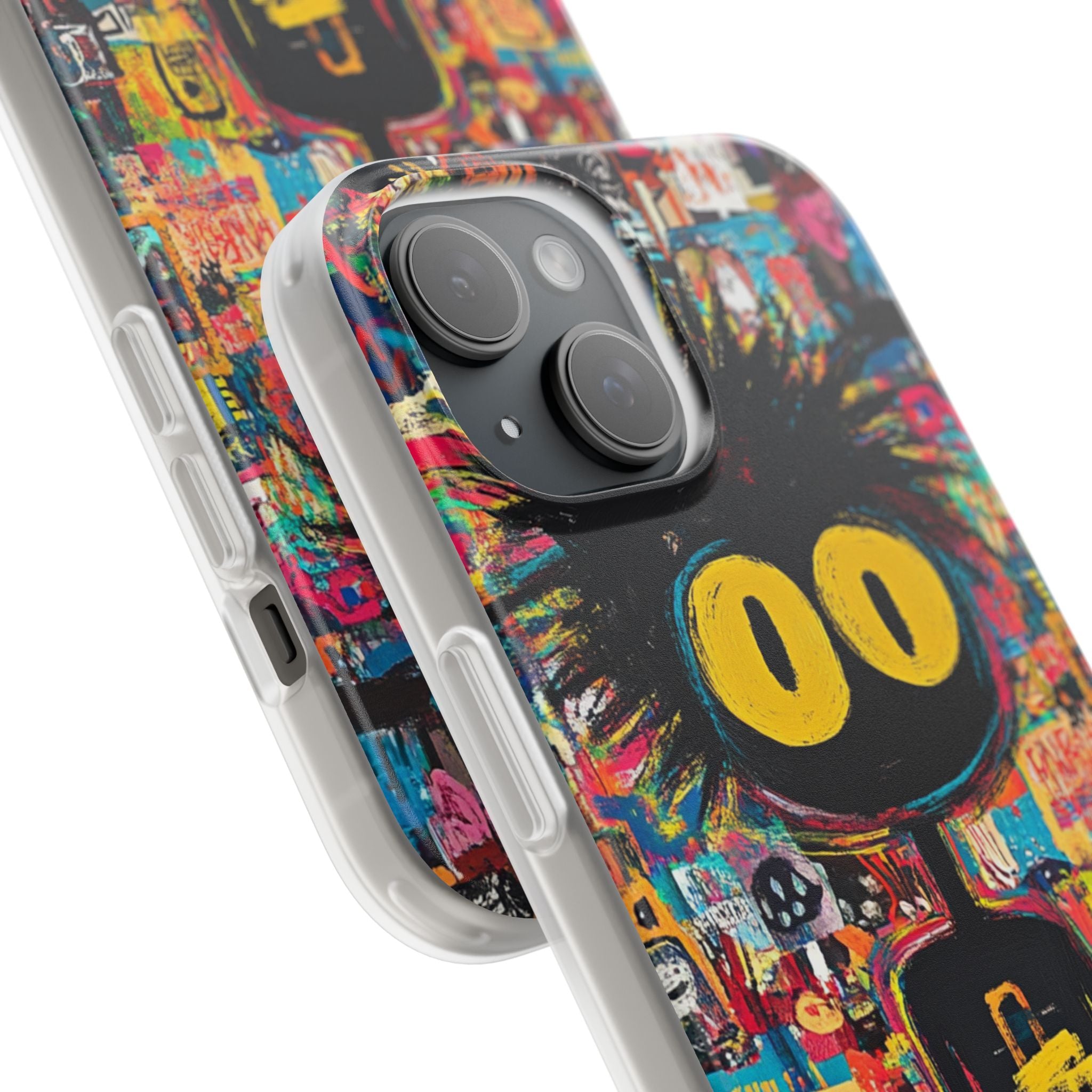 Spiky Shadow iPhone 15 Case - Soft