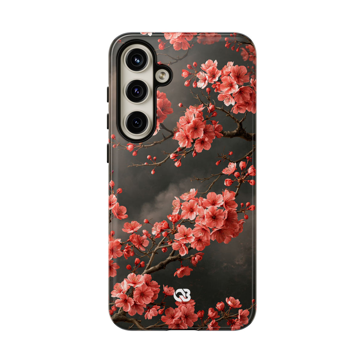 Dark Sakura Nocturne · Tough Phone Case for Samsung · Black
