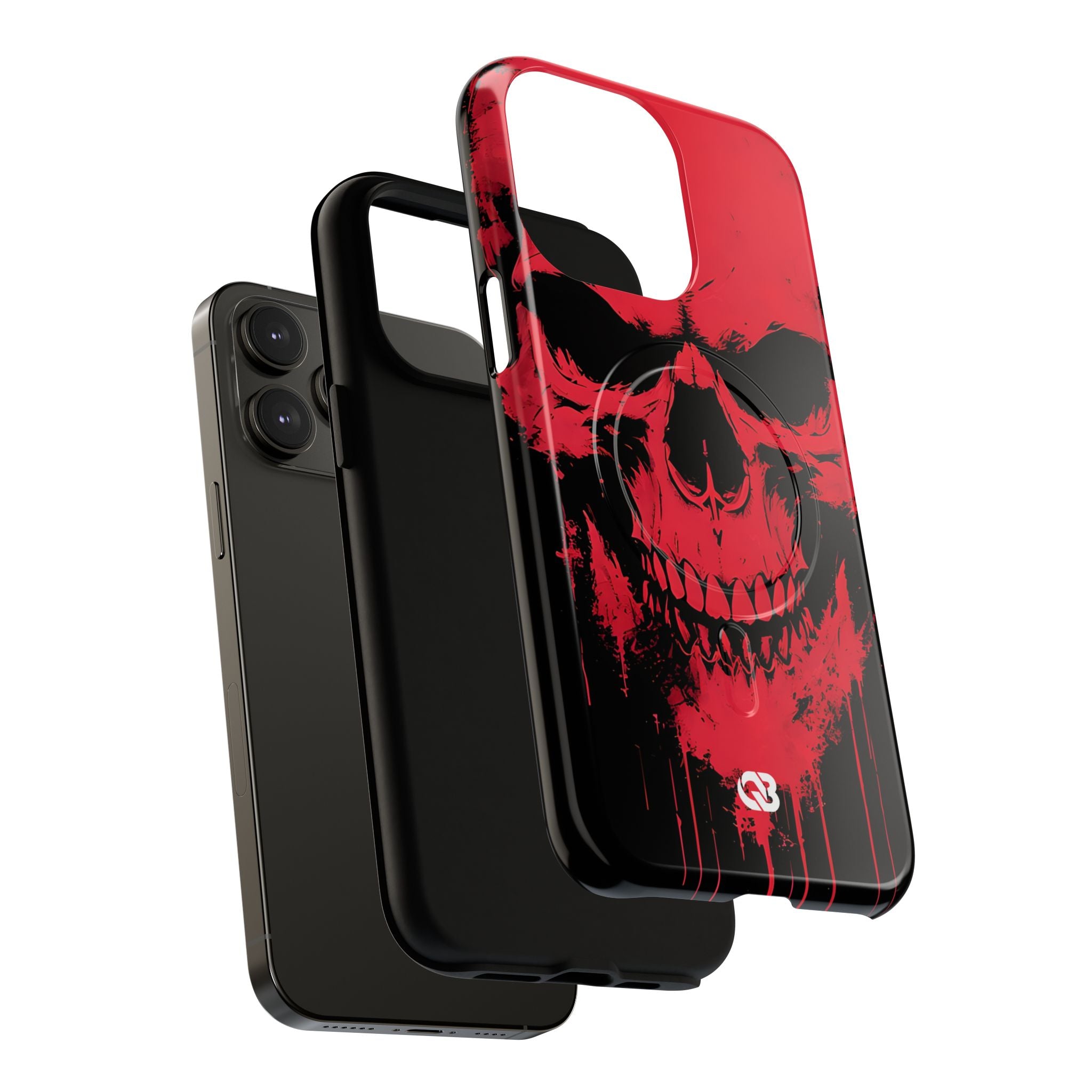 Crimson Street Skull · Tough+ Magsafe