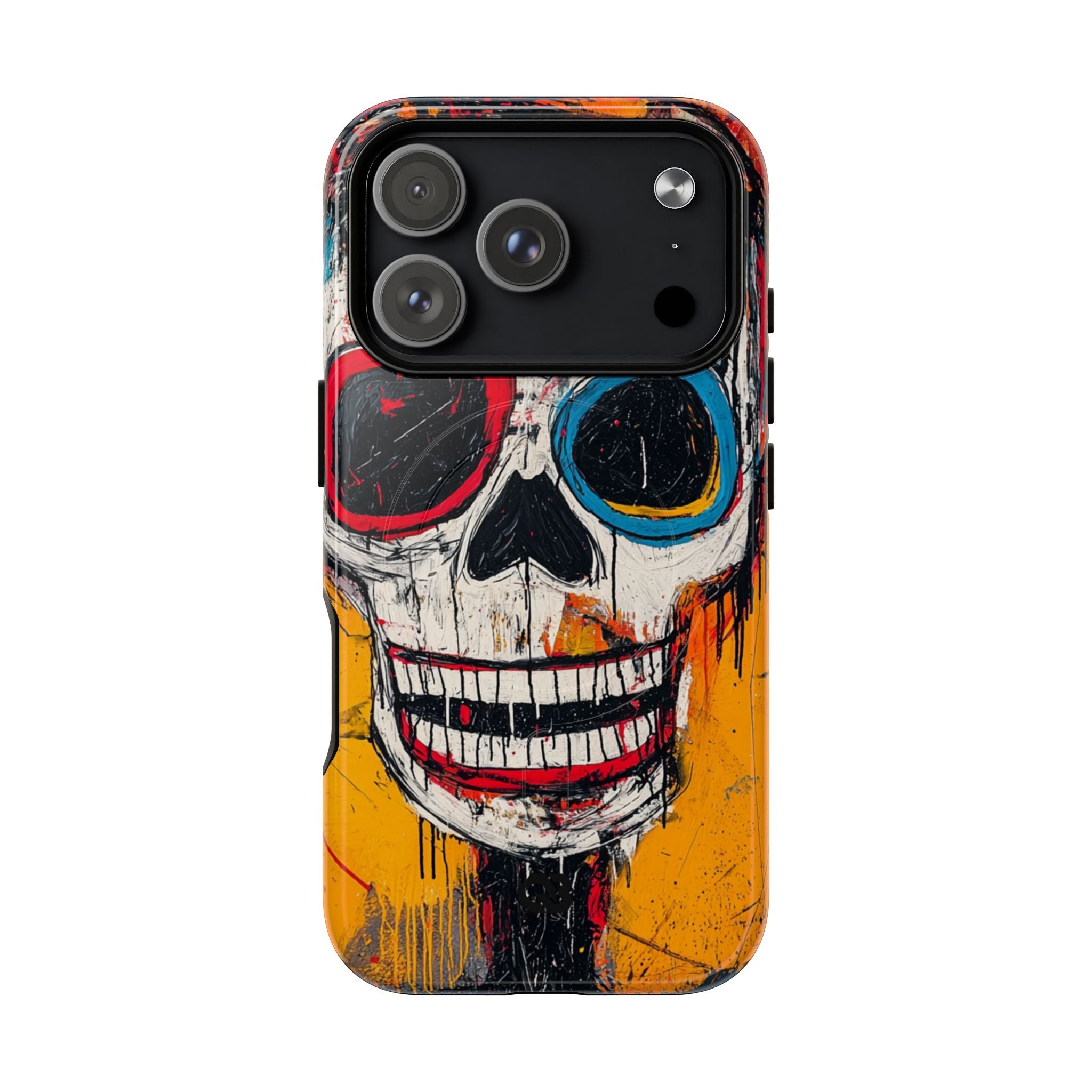Vivid Graffiti Skull · Tough+ Handyhülle für iPhone · Magsafe