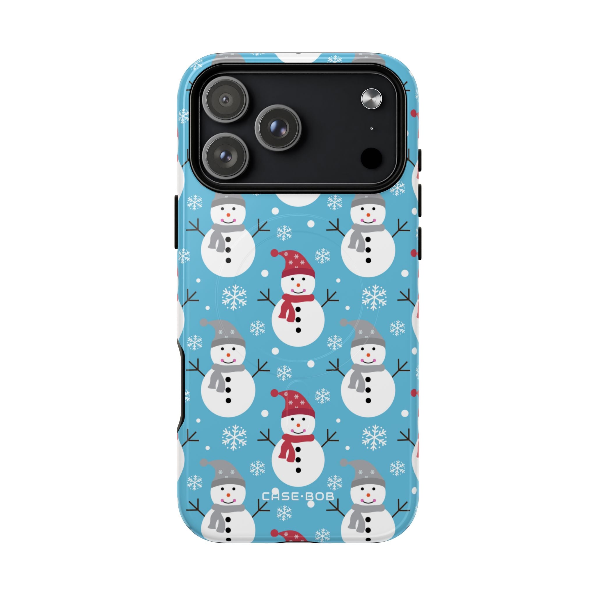 Snowman Parade iPhone 17 Pro Max Case - Tough+ - CASE•BOB