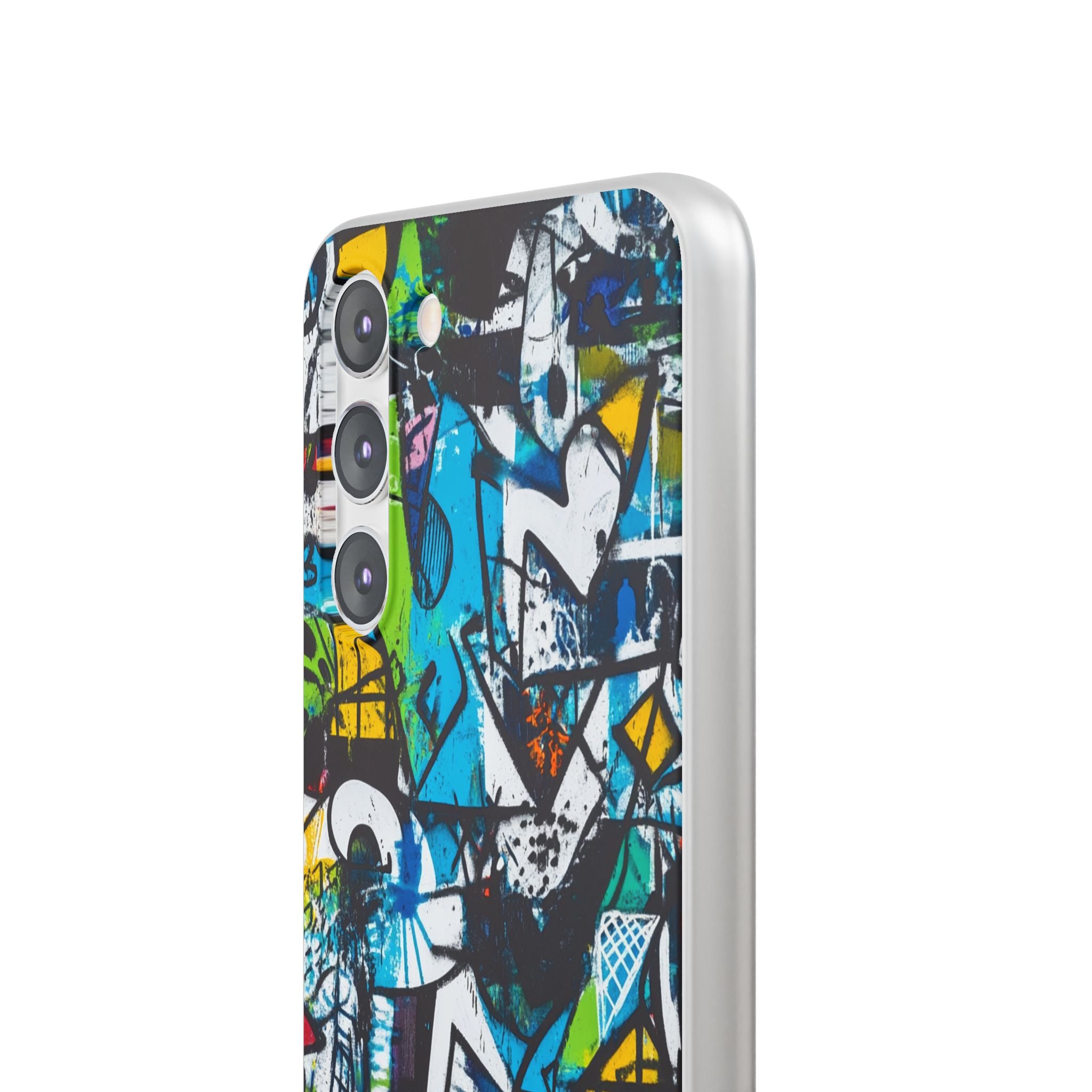 White Ripple Drift Samsung S23 Plus Case - Soft