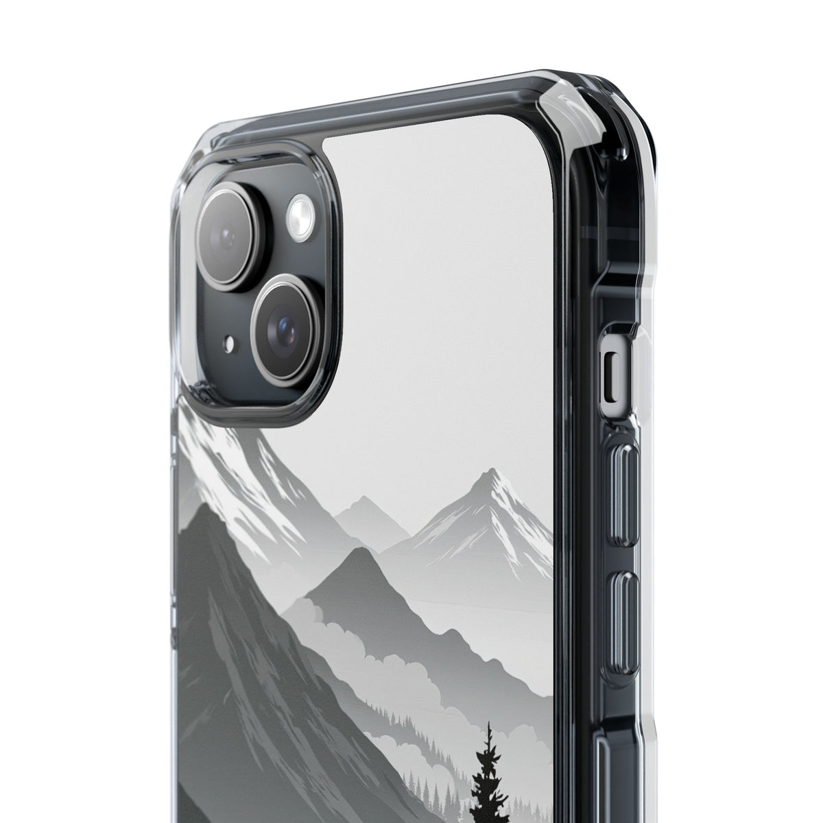 Grey Impact MagSafe Phone Case for iPhone - Granite Ridge Mist