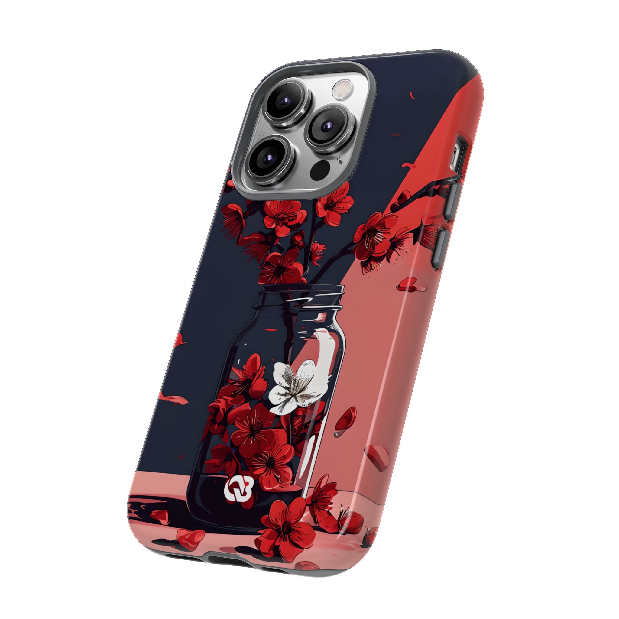 Crimson Blossom Jar · Tough Θήκη για iPhone