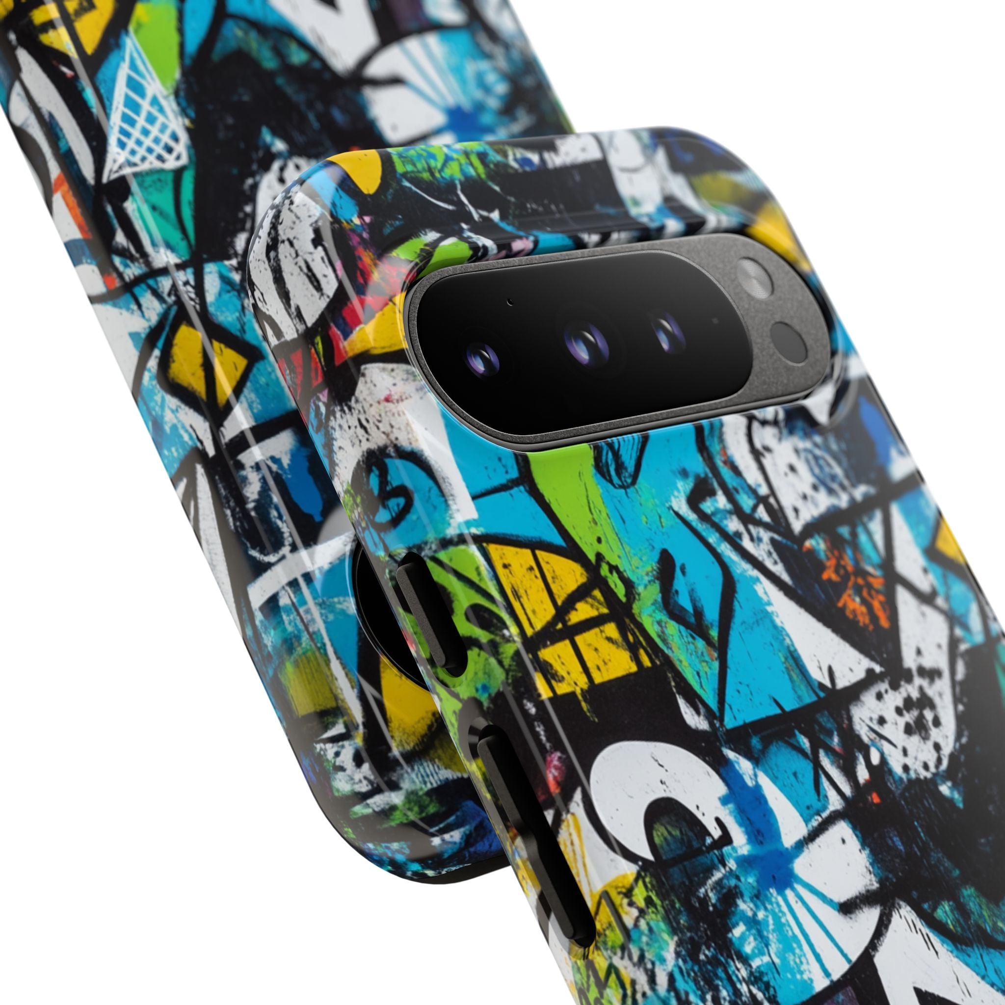 White Ripple Drift Google Pixel 9 Pro Case - Tough