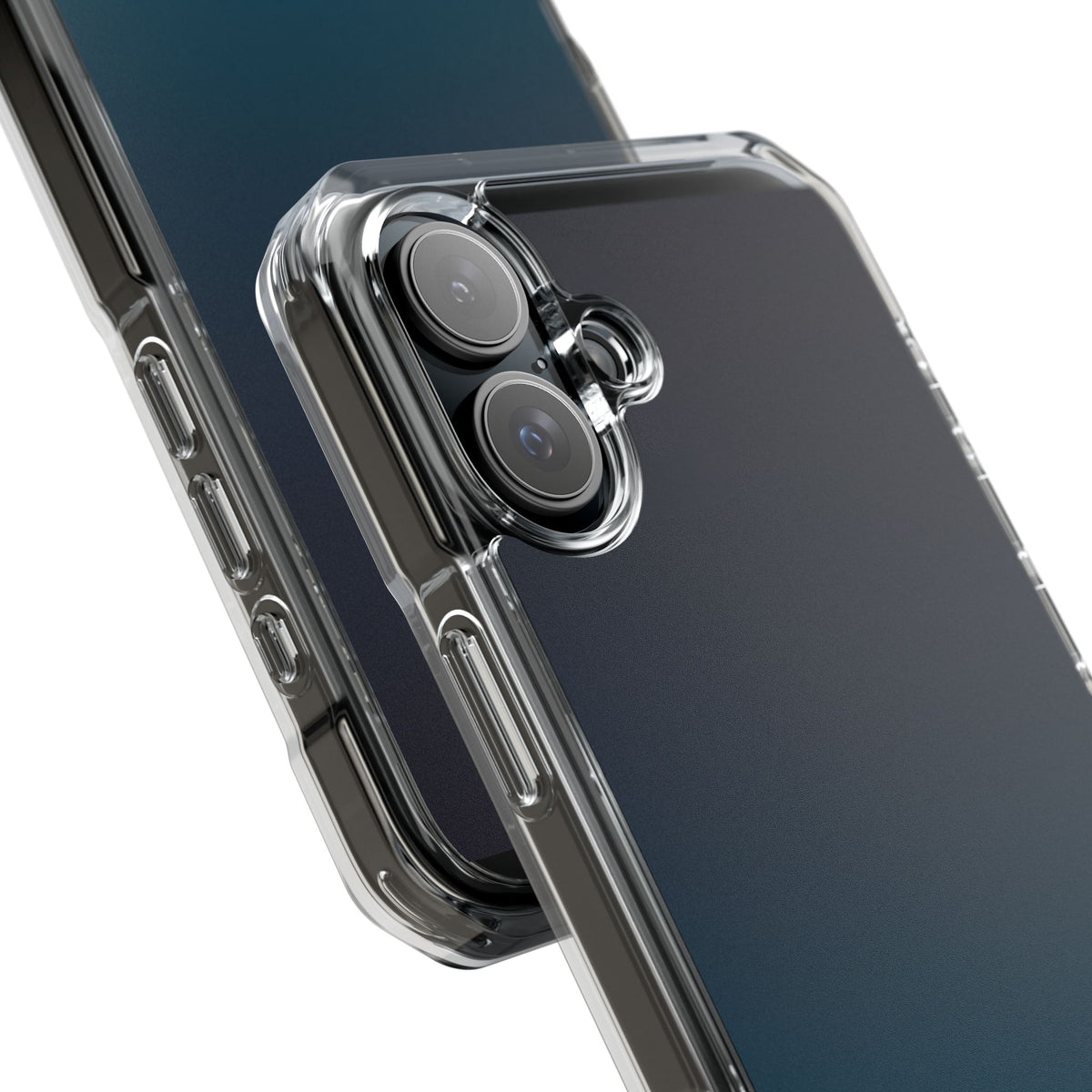 Abyssal Midnight · Clear Impact Magnetic Phone Case for iPhone · Blue