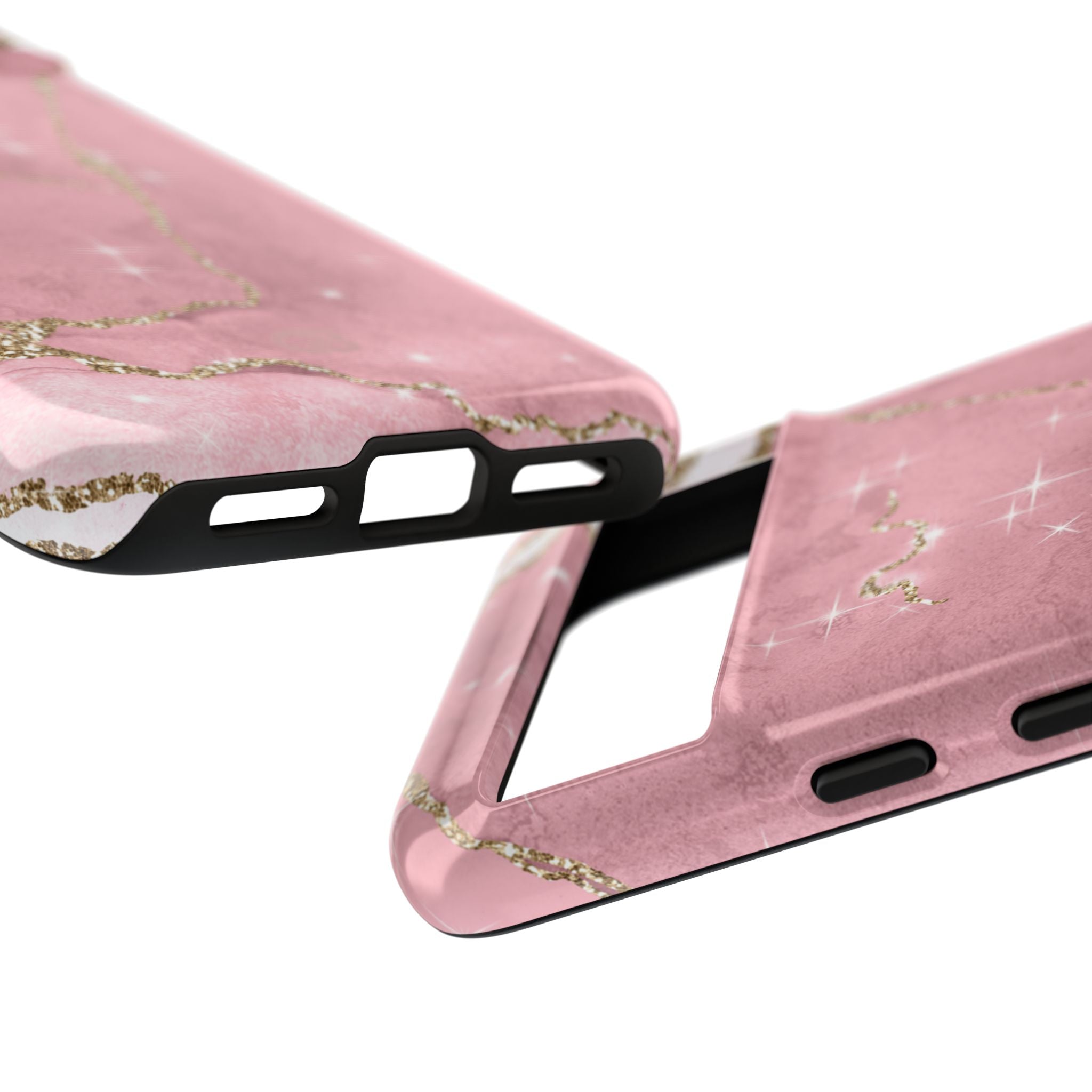 Rose Sparkle Marble · Tough Θήκη για Google Pixel