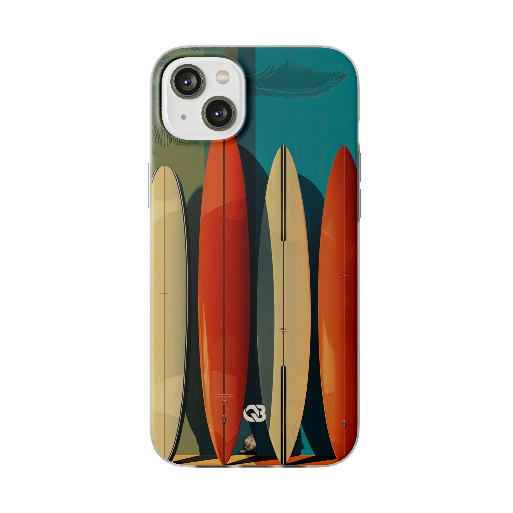 Teal Coast Lineup · Soft Capa para iPhone