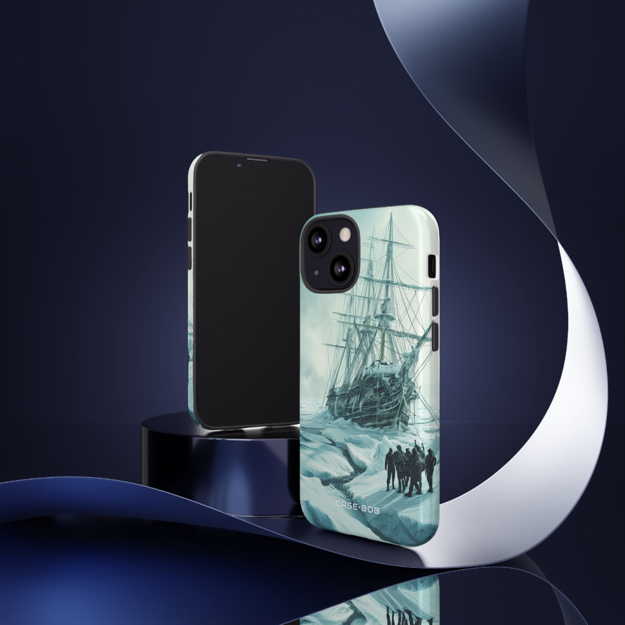 Icebound Ship iPhone 13 Mini - Tough suojakotelo